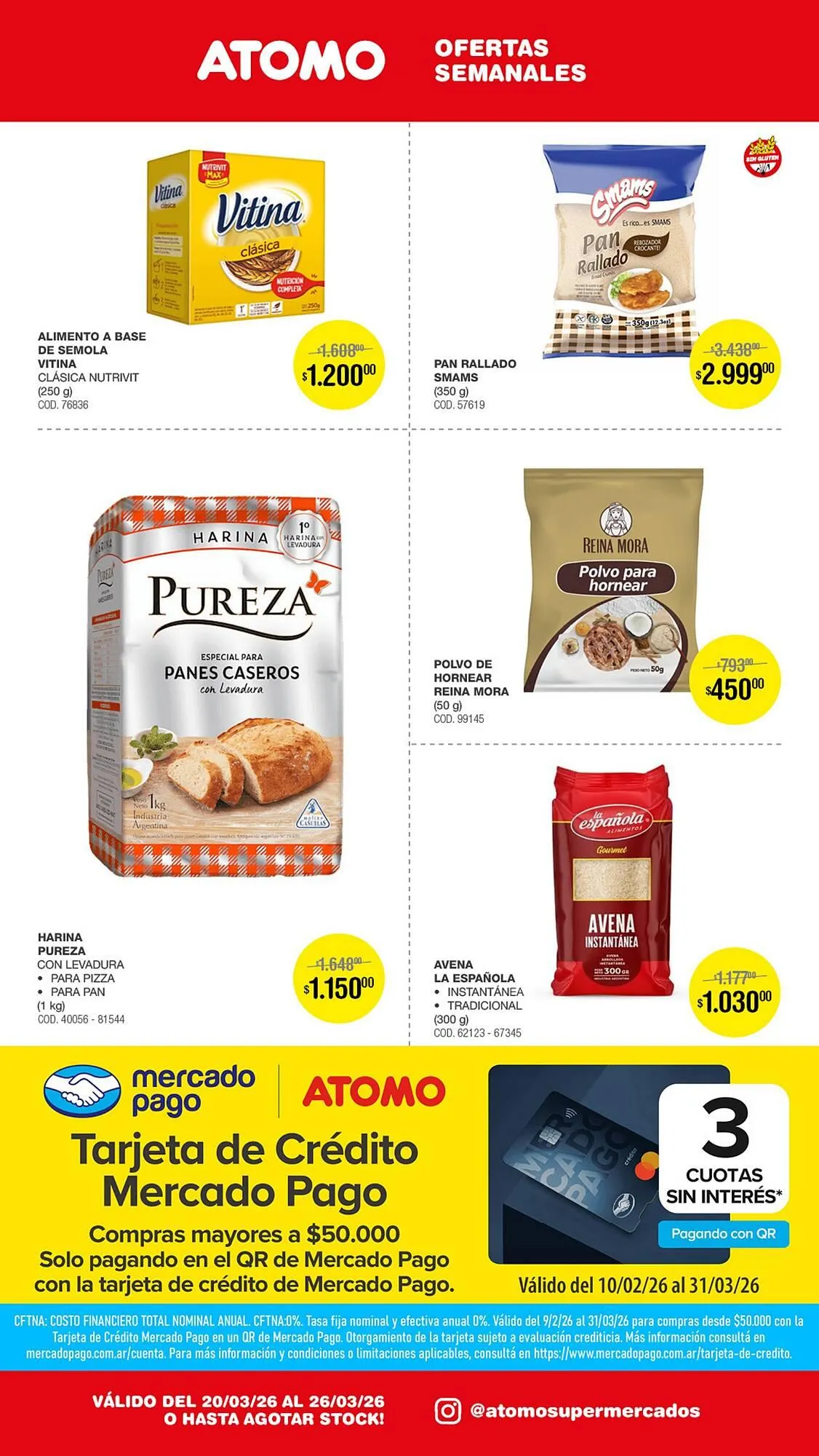 Ofertas de Catálogo Atomo Conviene 20 de marzo al 26 de marzo 2026 - Página 12 del catálogo