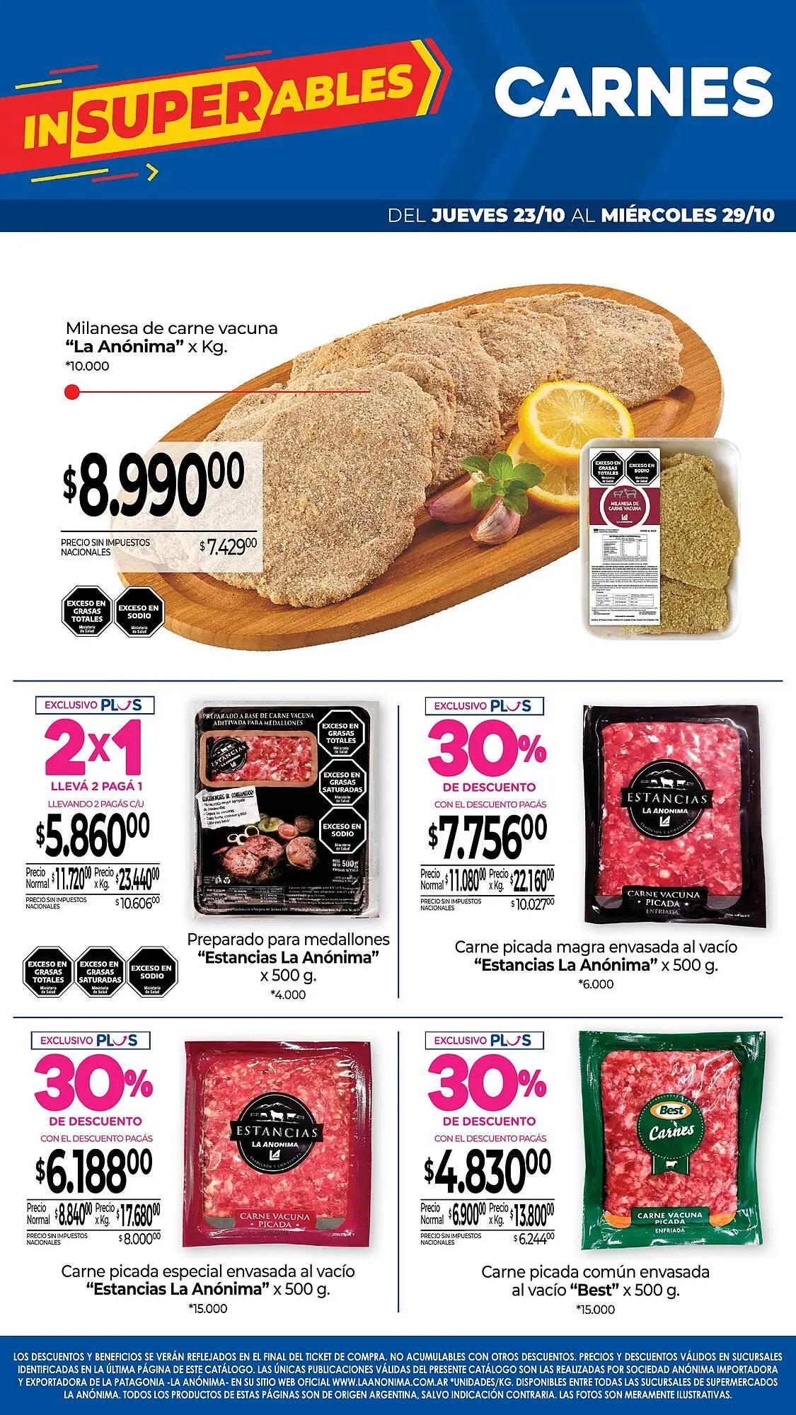 Ofertas de Catálogo La Anonima 23 de octubre al 29 de octubre 2025 - Página 2 del catálogo