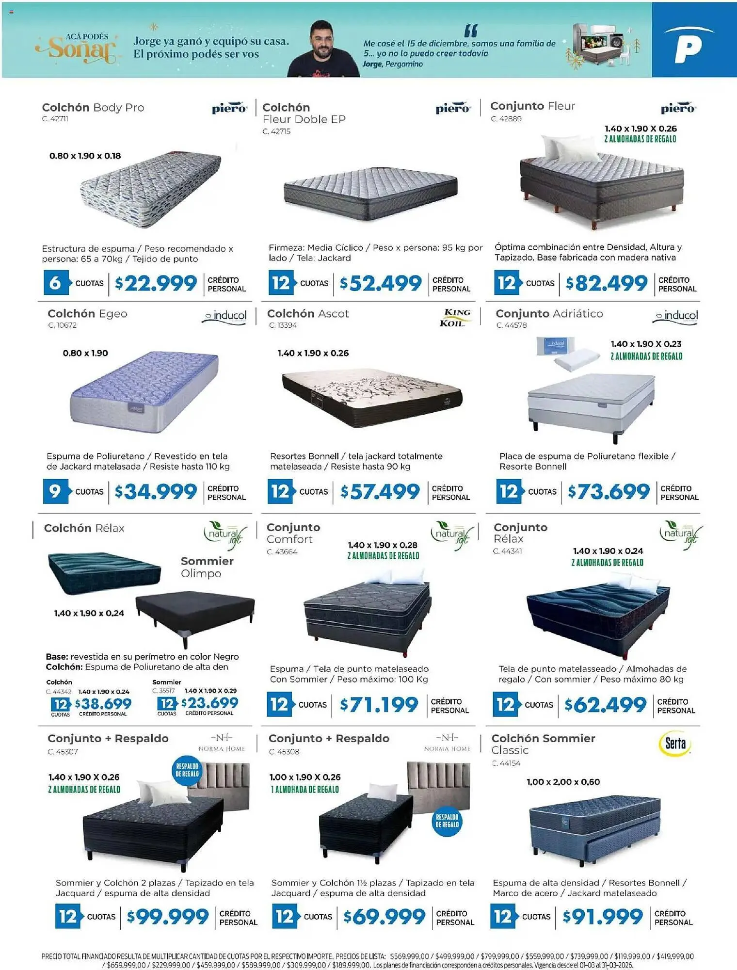 Ofertas de Catálogo Pardo Hogar 1 de marzo al 1 de abril 2026 - Página 13 del catálogo