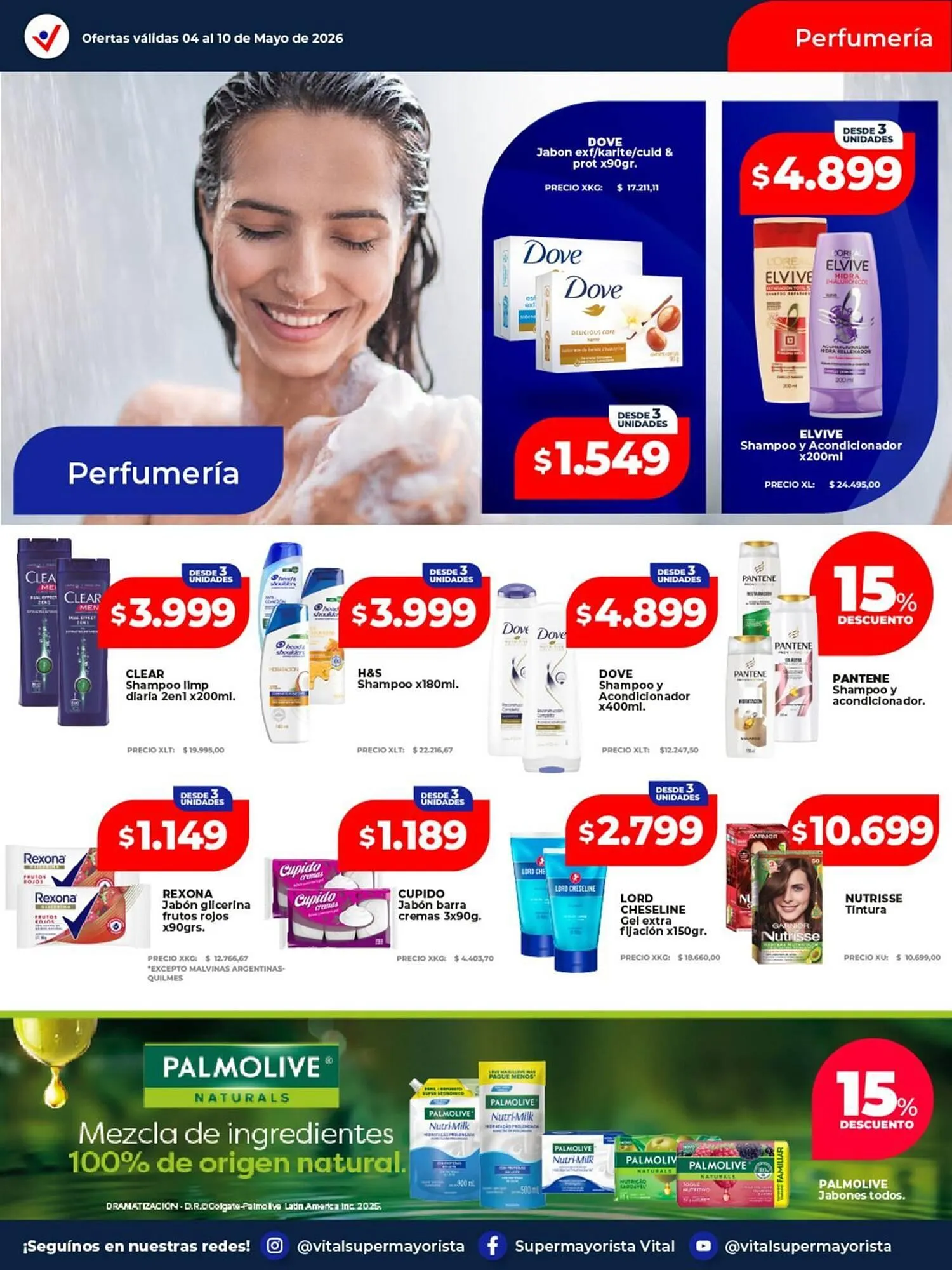Ofertas de Catálogo Supermayorista Vital 4 de mayo al 10 de mayo 2026 - Página 2 del catálogo