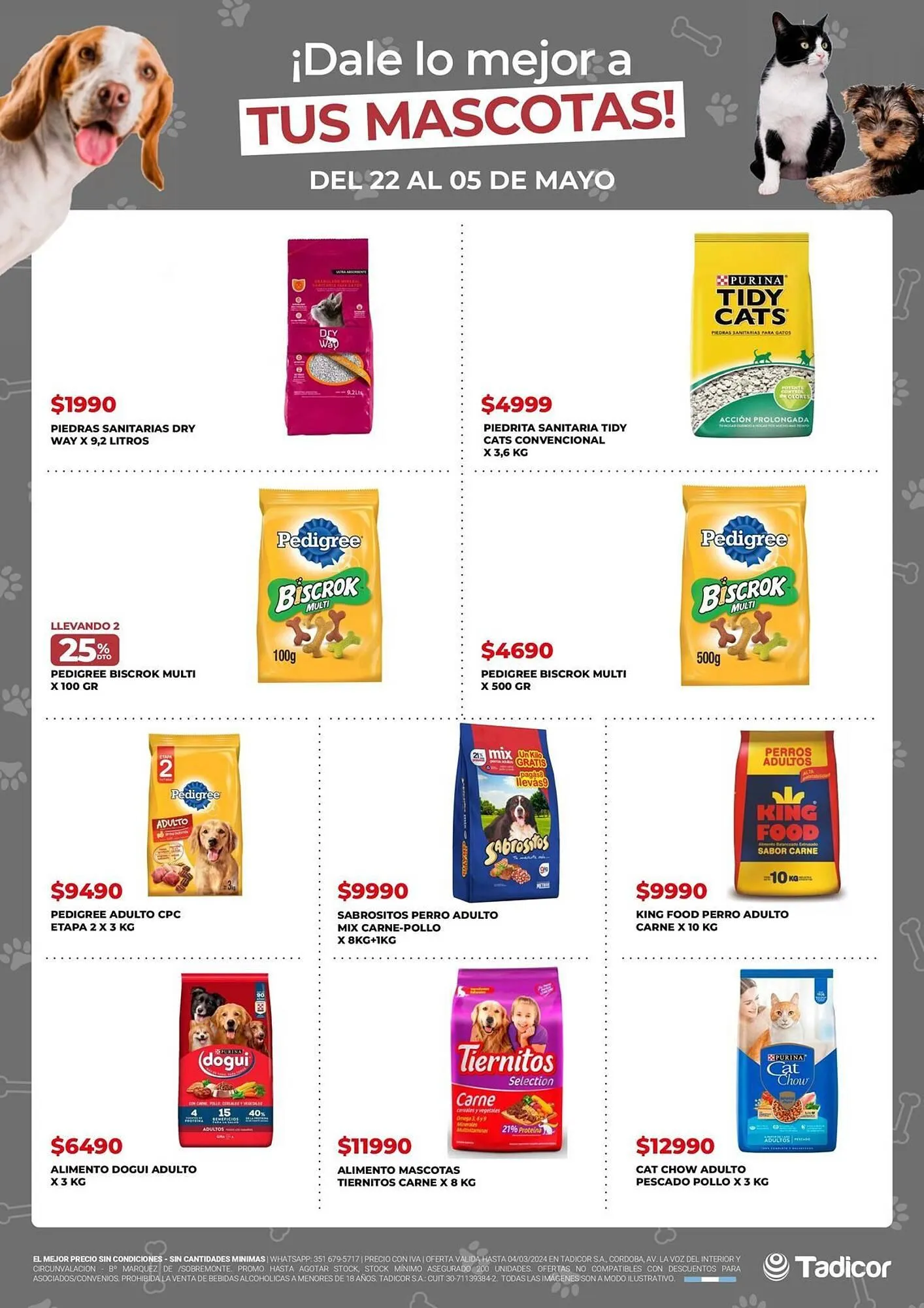 Ofertas de Catálogo Supermercados Tadicor 24 de abril al 5 de mayo 2025 - Página 3 del catálogo