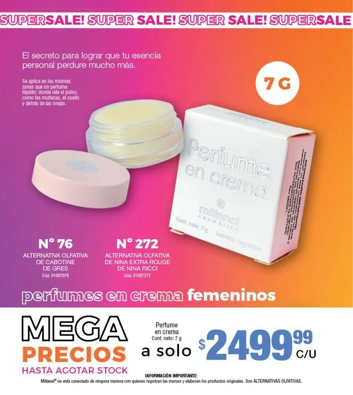 Ofertas de Catálogo Millanel Cosmética C10 26 de agosto al 22 de septiembre 2024 - Página 102 del catálogo