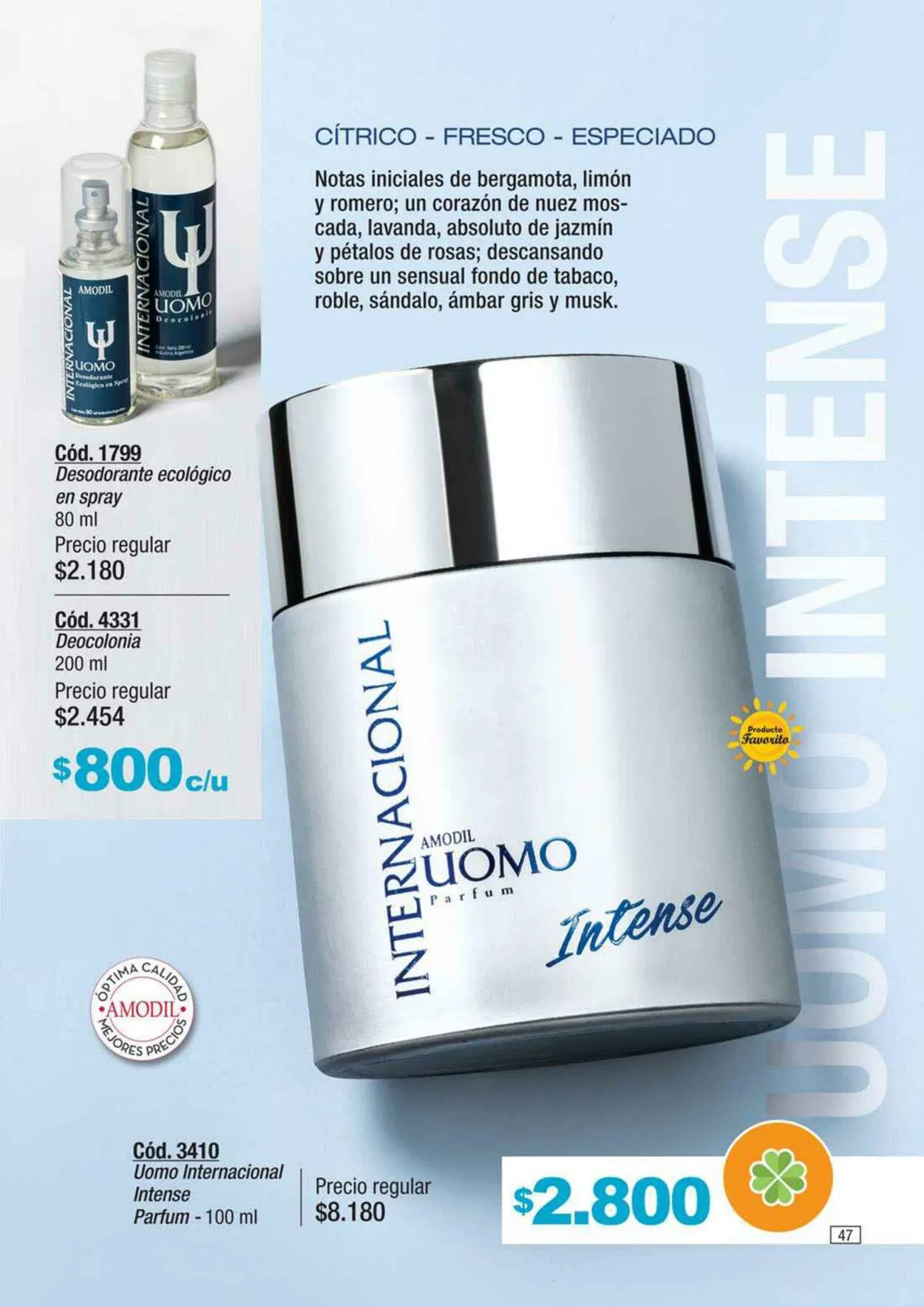 Ofertas de Amodil 2 de noviembre al 30 de noviembre 2023 - Página 47 del catálogo