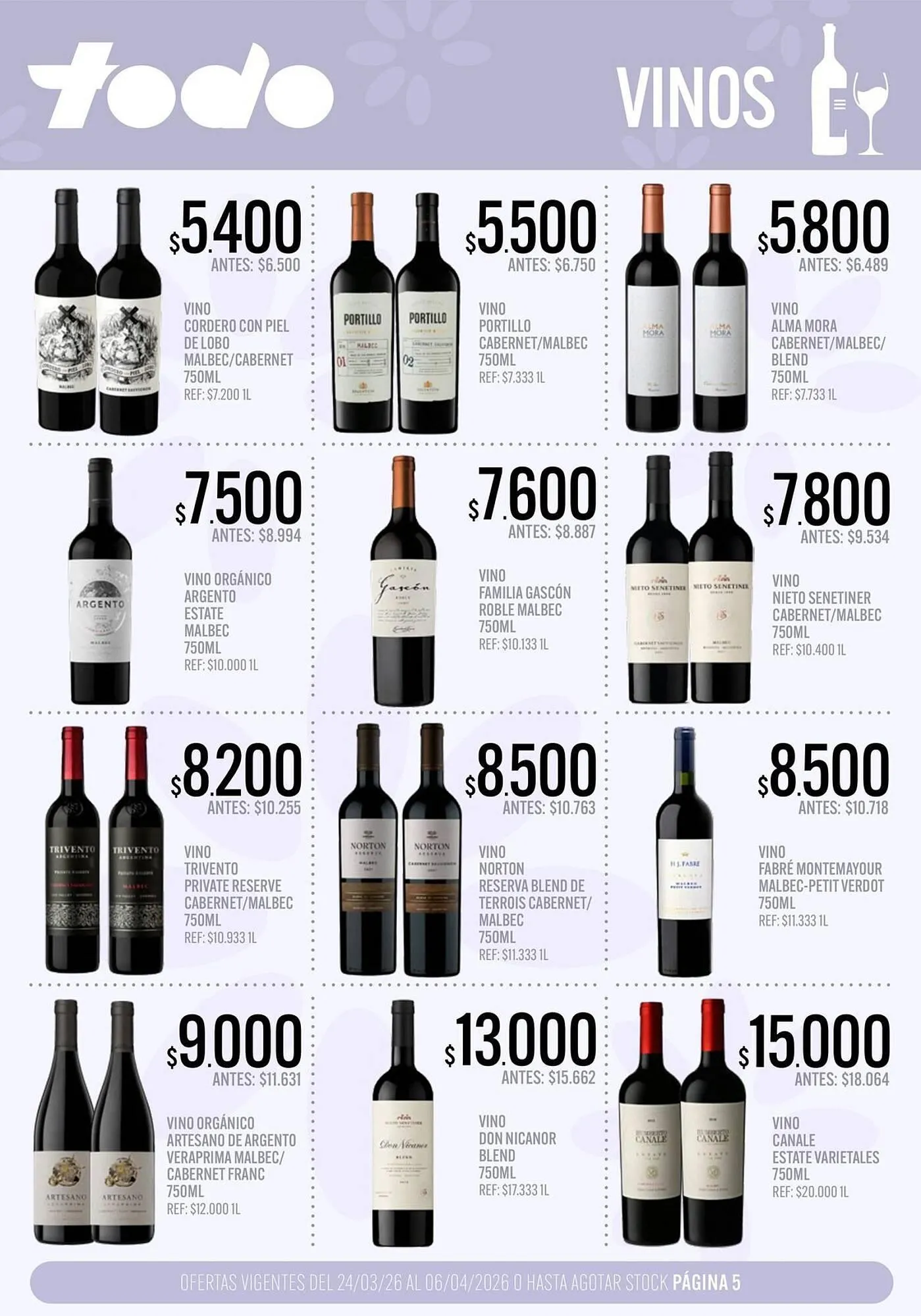 Ofertas de Catálogo Supermercados Todo 24 de marzo al 6 de abril 2026 - Página 5 del catálogo