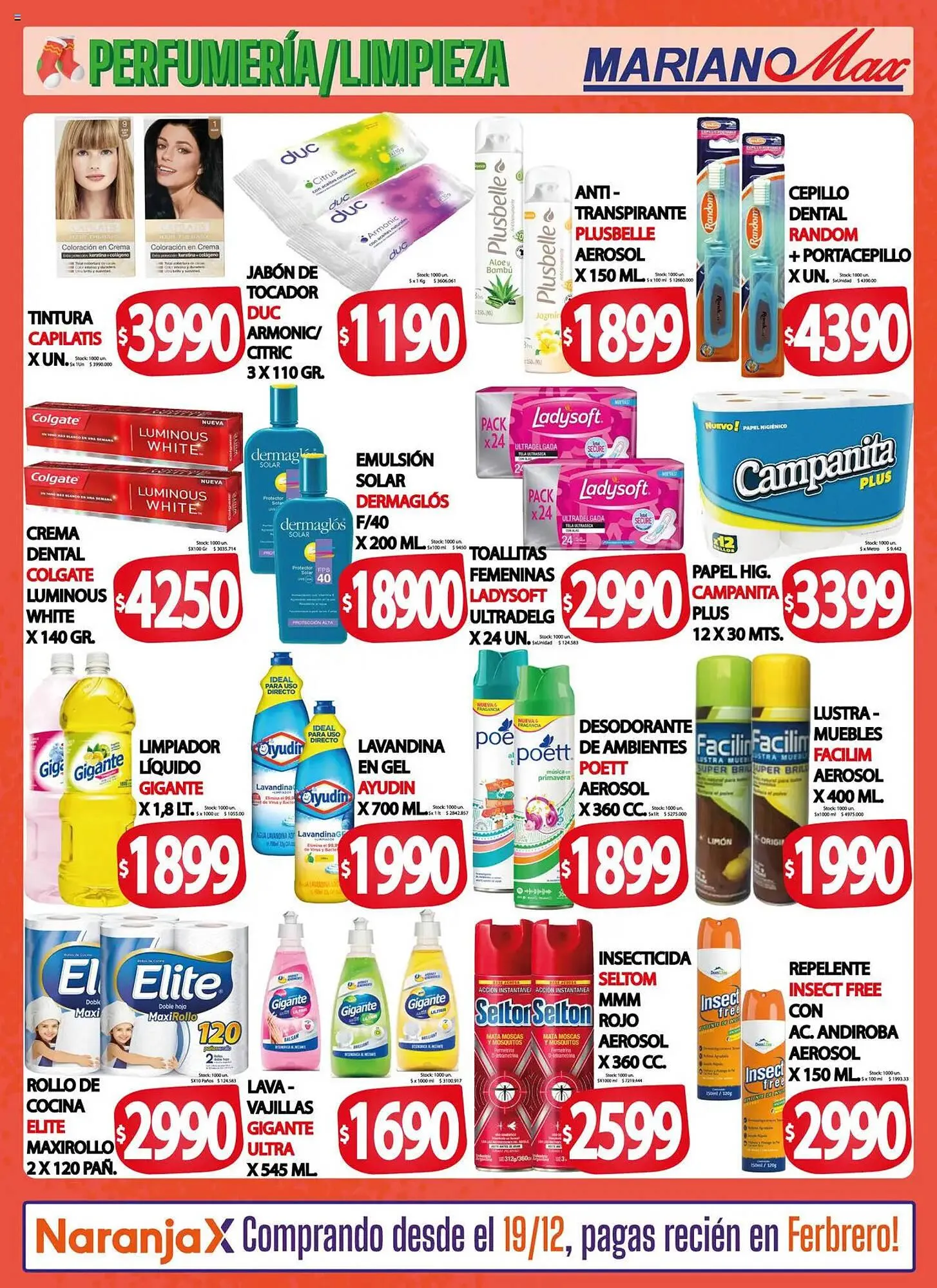 Ofertas de Catálogo Supermercados Mariano Max 17 de diciembre al 31 de diciembre 2024 - Página 6 del catálogo