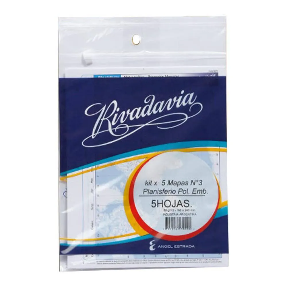 PLANISFERIO RIVADAVIA POLIT.X5