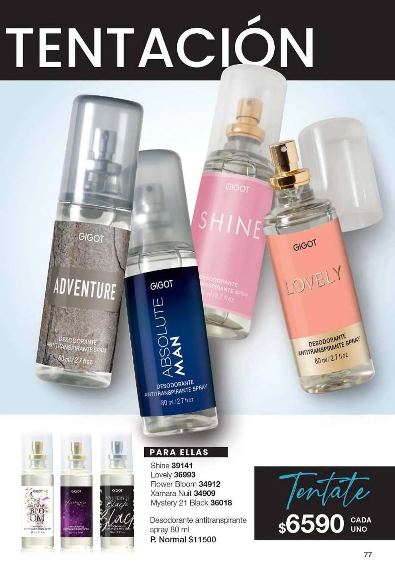 Ofertas de Catálogo Gigot 24 de marzo al 30 de marzo 2025 - Página 77 del catálogo