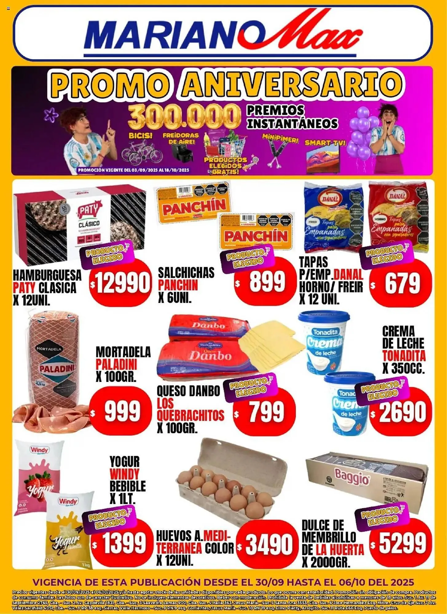 Ofertas de Catálogo Supermercados Mariano Max 3 de septiembre al 18 de octubre 2025 - Página 4 del catálogo
