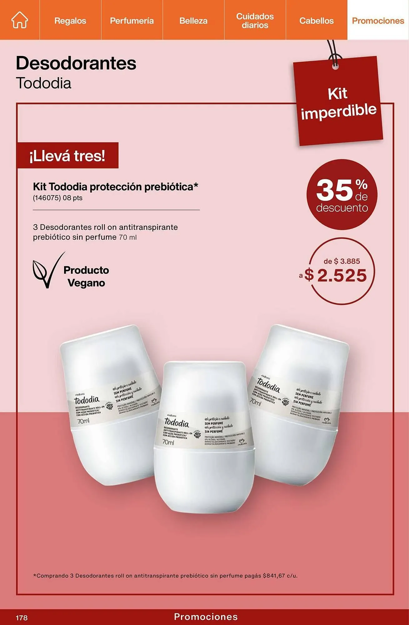 Ofertas de Catálogo Natura 27 de septiembre al 31 de octubre 2023 - Página 178 del catálogo