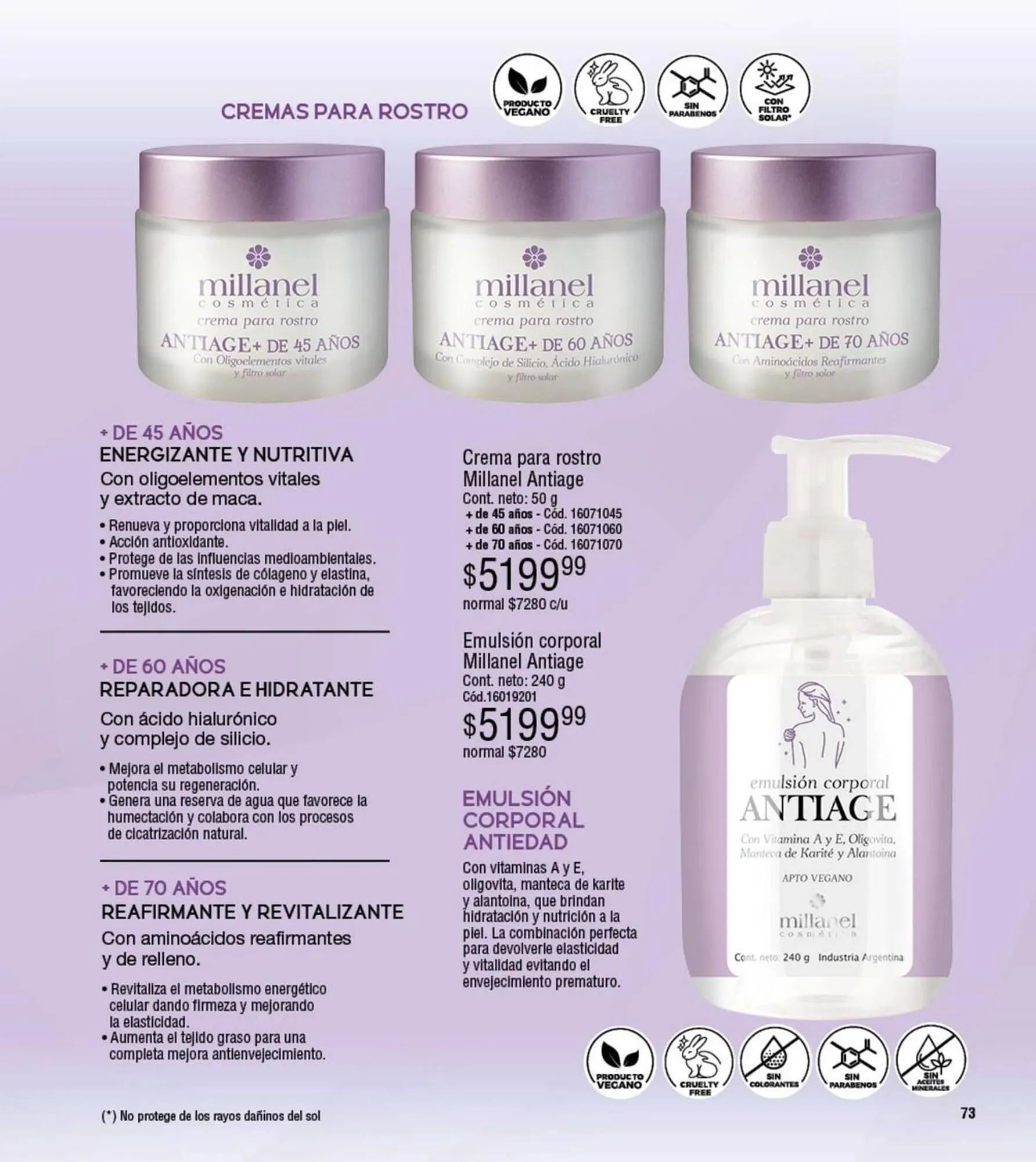 Ofertas de Catálogo Millanel Cosmética 16 de octubre al 12 de noviembre 2023 - Página 73 del catálogo