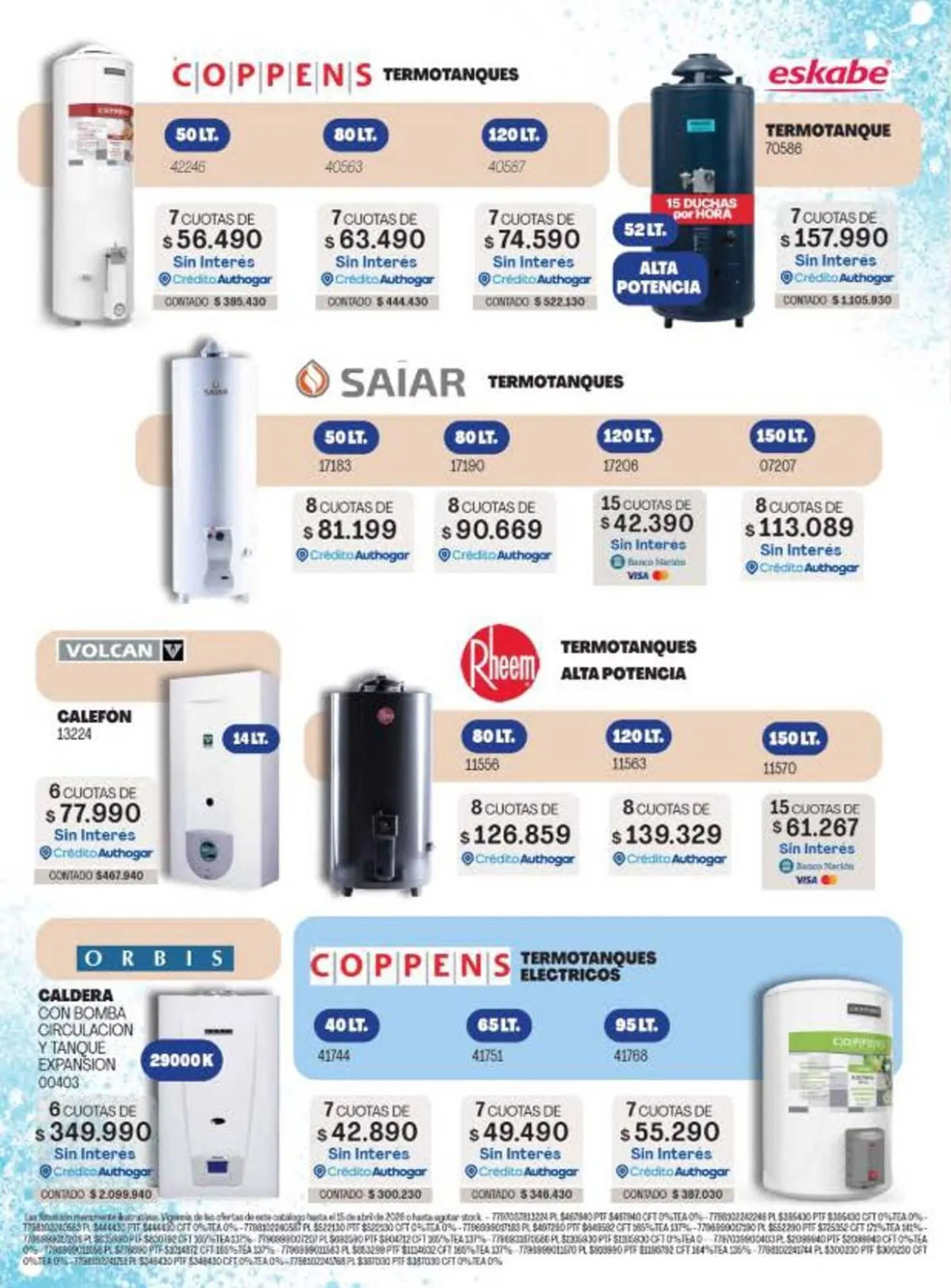 Ofertas de Revista Authogar 8 de abril al 30 de abril 2026 - Página 36 del catálogo