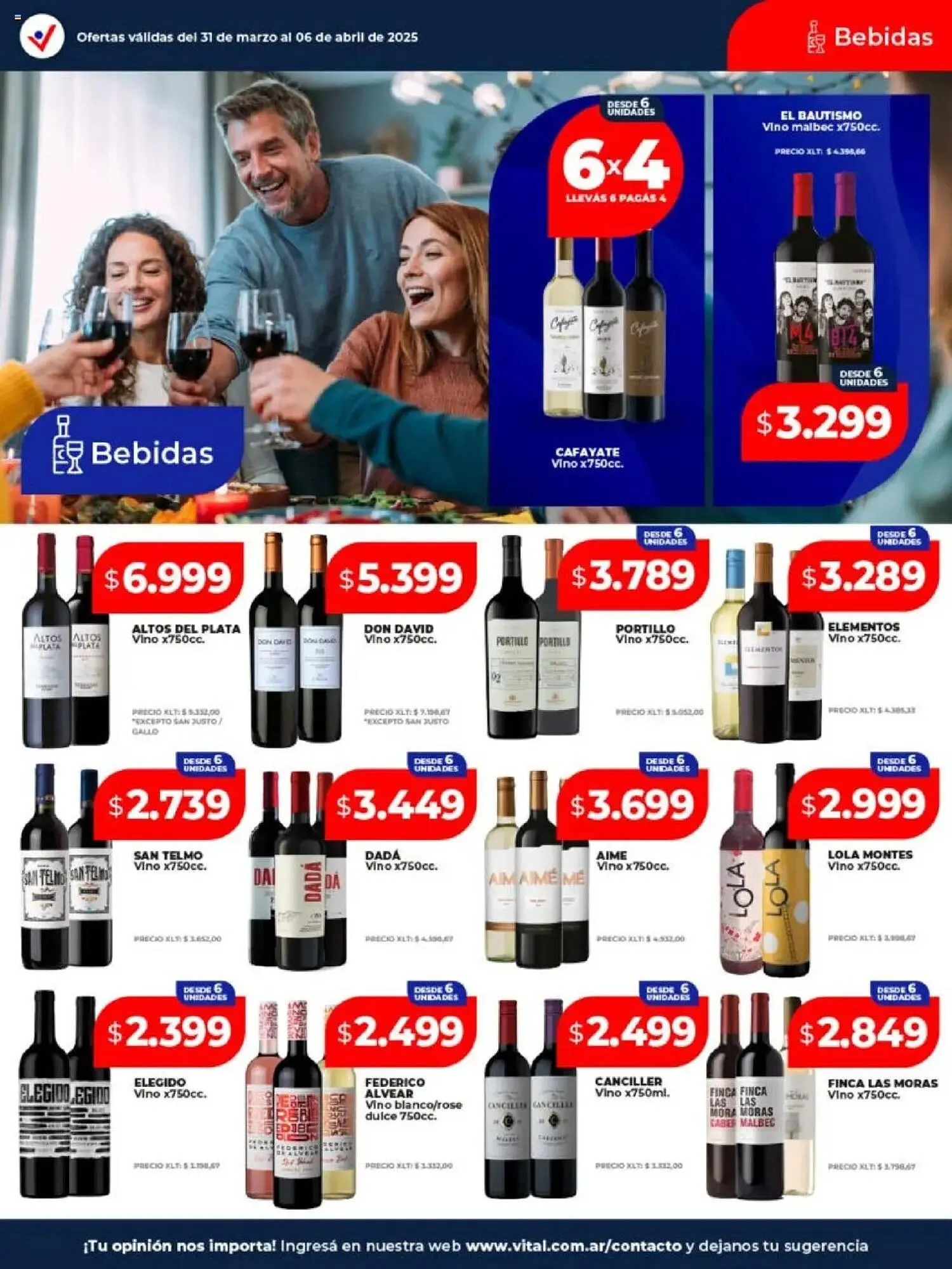 Ofertas de Catálogo Supermayorista Vital 31 de marzo al 6 de abril 2025 - Página 13 del catálogo