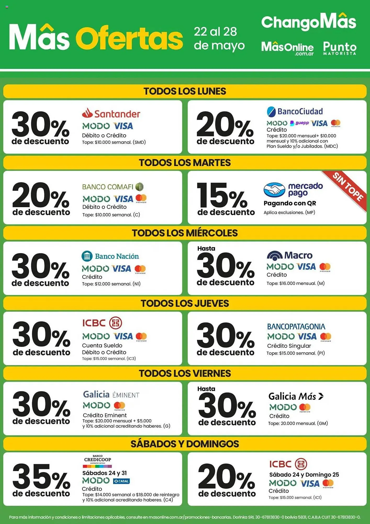 Ofertas de Catálogo Changomas 22 de mayo al 29 de mayo 2025 - Página 44 del catálogo