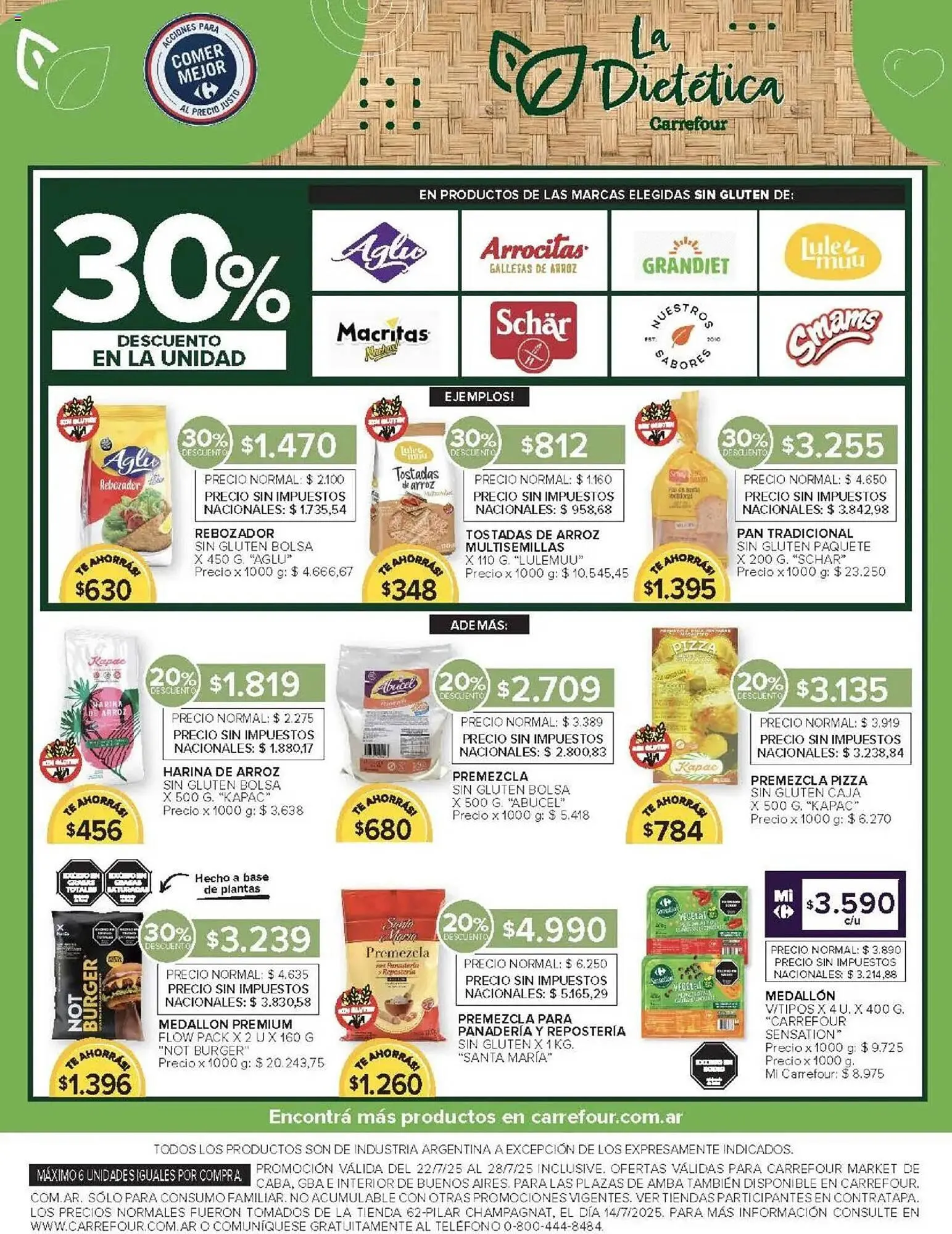 Ofertas de Catálogo Carrefour Market 22 de julio al 28 de julio 2025 - Página 16 del catálogo