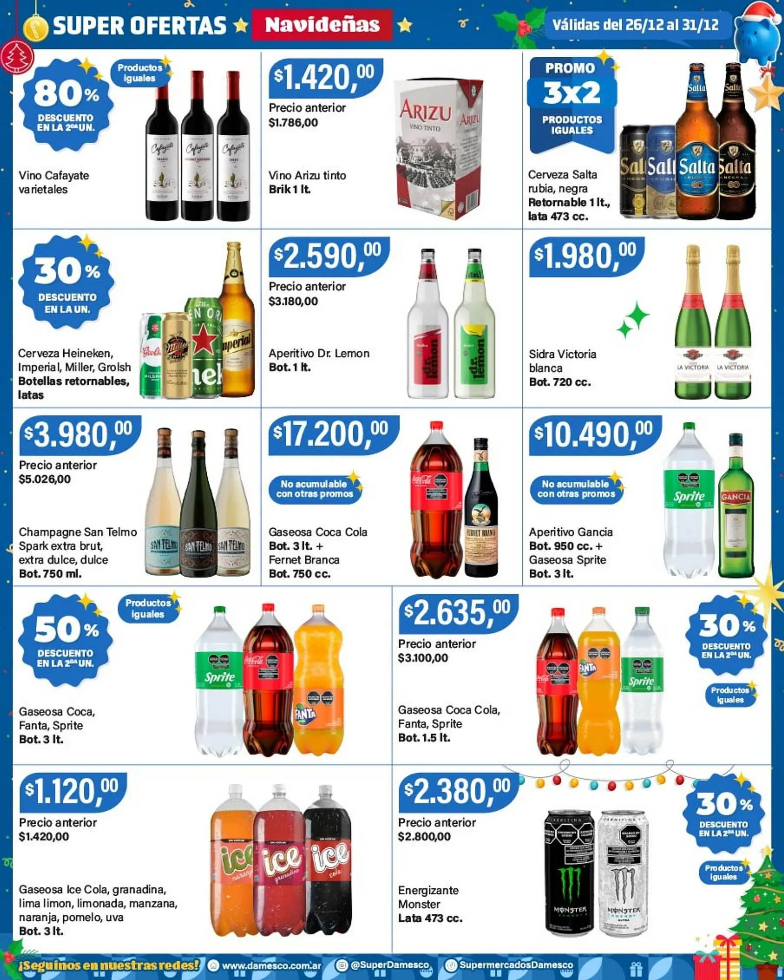 Ofertas de Catálogo Supermercados Damesco 26 de diciembre al 31 de diciembre 2025 - Página 2 del catálogo