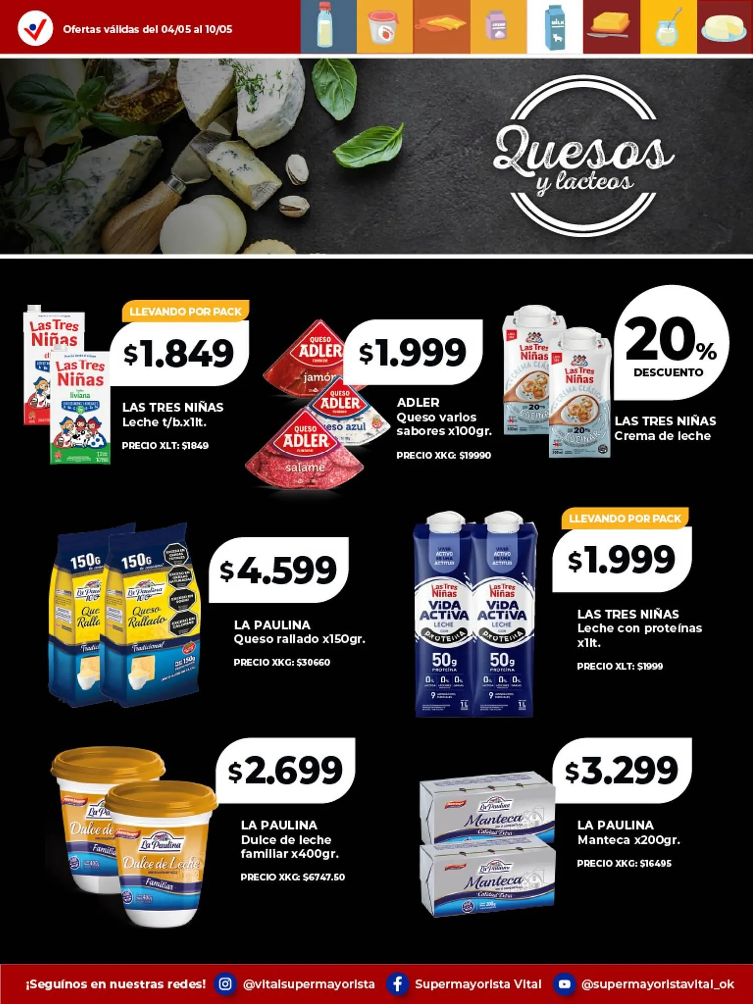Ofertas de Catálogo Supermayorista Vital 4 de mayo al 10 de mayo 2026 - Página 4 del catálogo