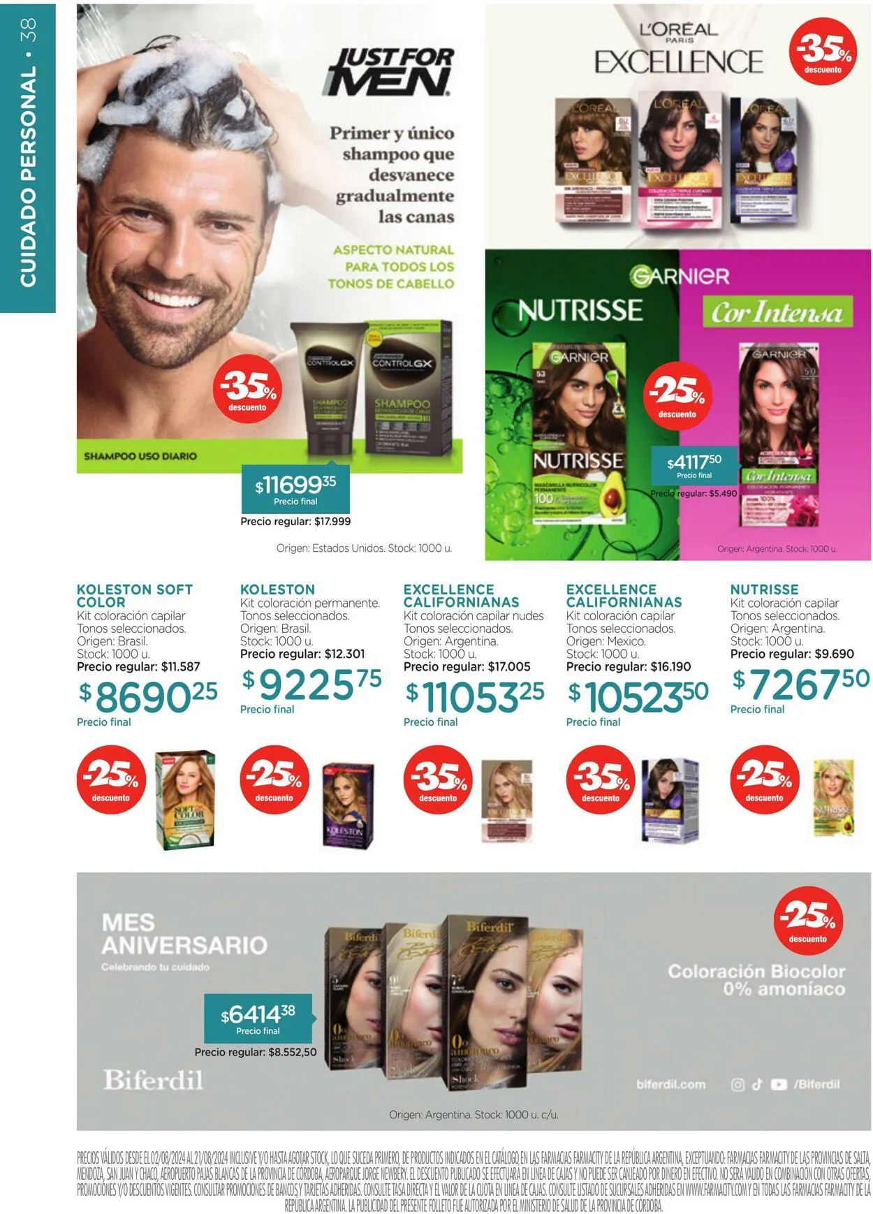 Ofertas de Farmacity 1 de agosto al 31 de agosto 2024 - Página 38 del catálogo