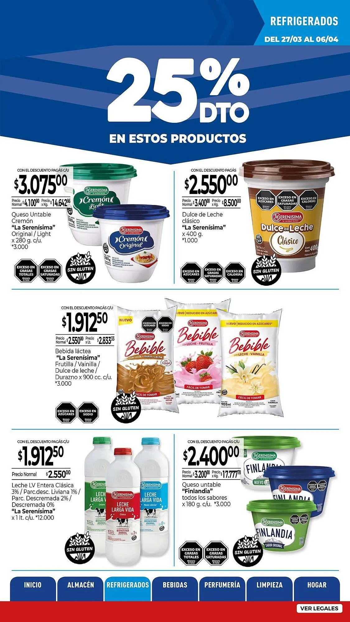 Ofertas de Catálogo La Anonima 27 de marzo al 6 de abril 2025 - Página 17 del catálogo