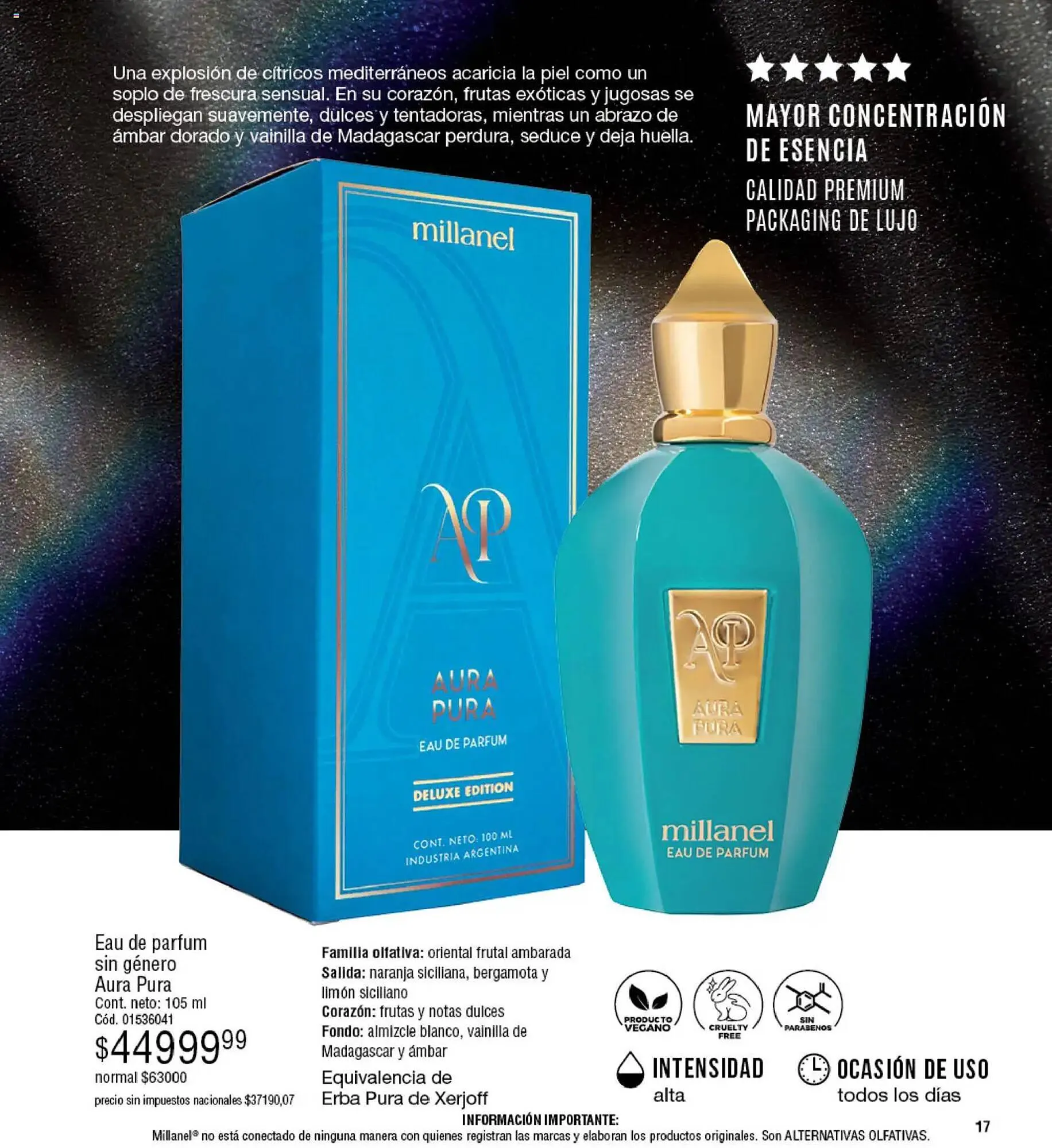 Ofertas de Catálogo Millanel Cosmética 30 de marzo al 27 de abril 2026 - Página 17 del catálogo