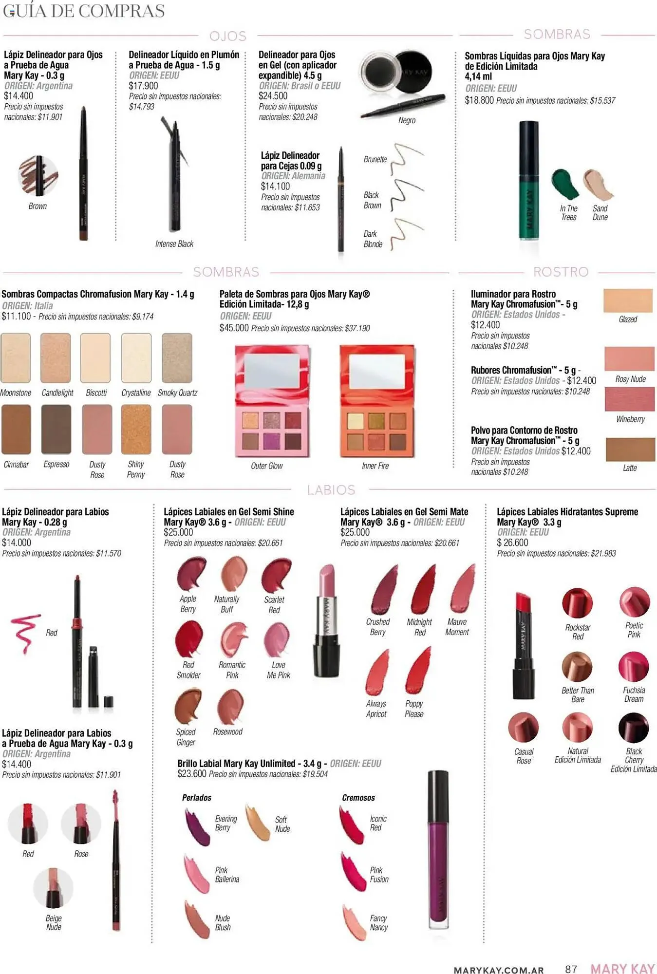 Ofertas de Catálogo Mary Kay 1 de octubre al 31 de octubre 2025 - Página 87 del catálogo