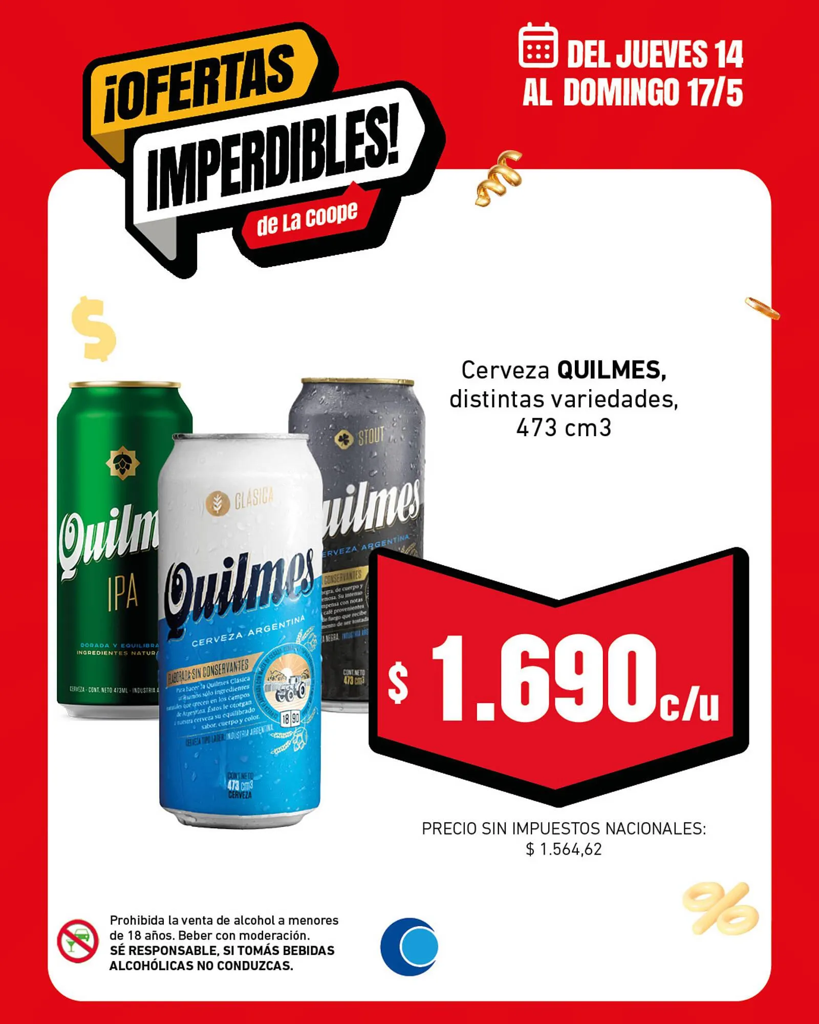 Ofertas de Catálogo Cooperativa Obrera 14 de mayo al 17 de mayo 2026 - Página 5 del catálogo