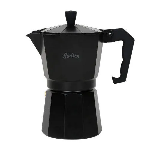 Cafetera Italiana Hudson MO11 Negro 9 Tazas