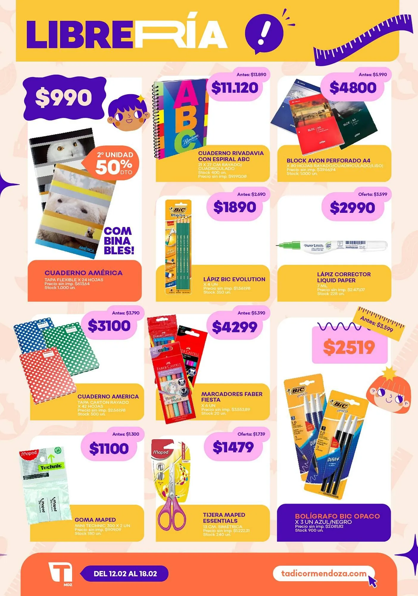 Ofertas de Catálogo Supermercados Tadicor 11 de febrero al 18 de febrero 2026 - Página 11 del catálogo