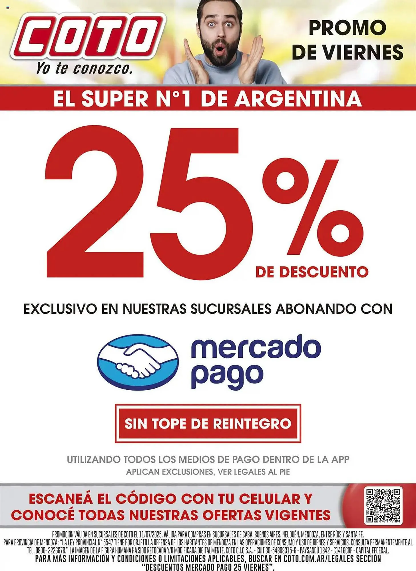 Ofertas de Catálogo Coto 11 de julio al 12 de julio 2025 - Página 1 del catálogo