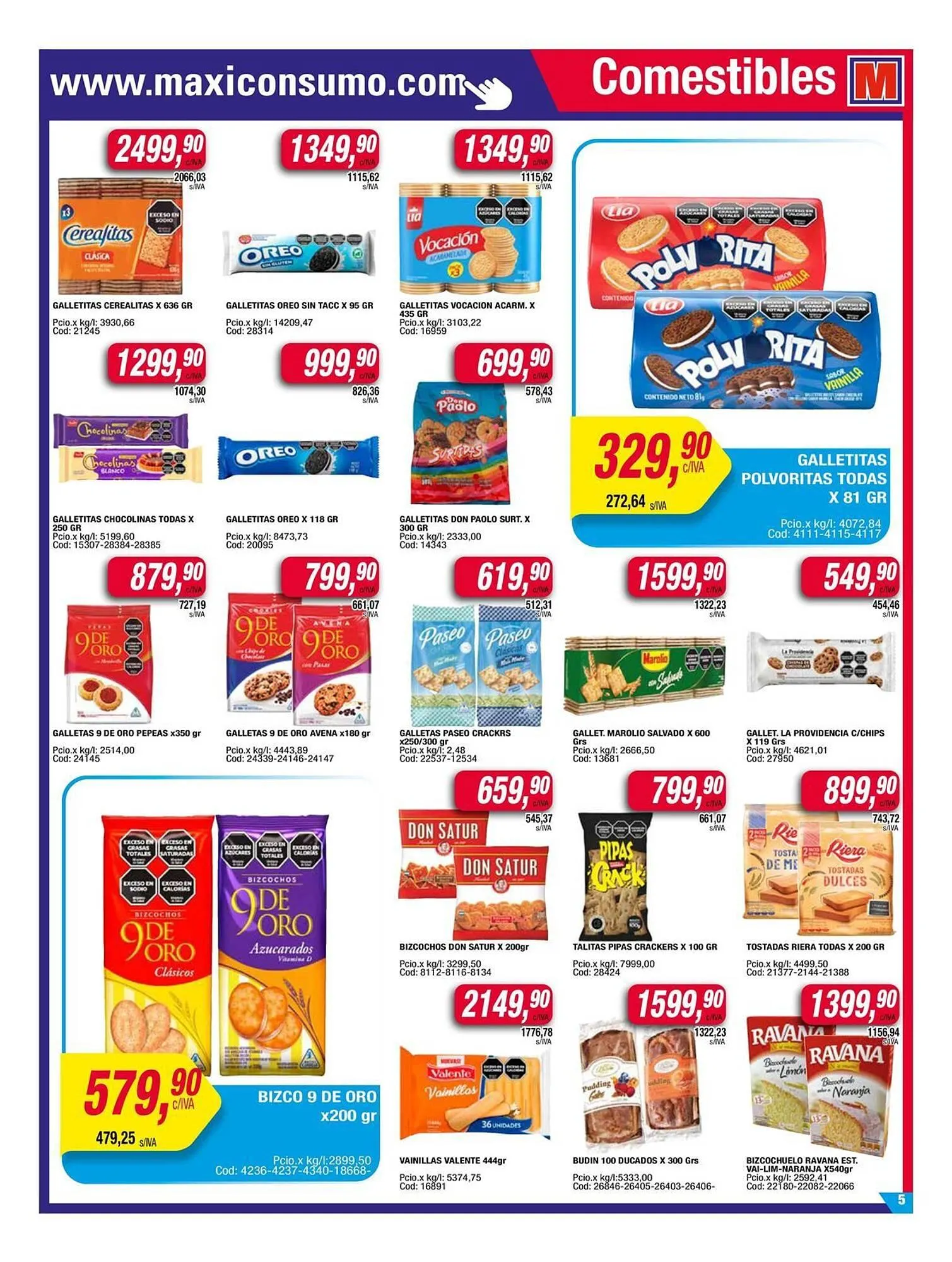 Ofertas de Catálogo Maxiconsumo 8 de enero al 15 de enero 2025 - Página 5 del catálogo