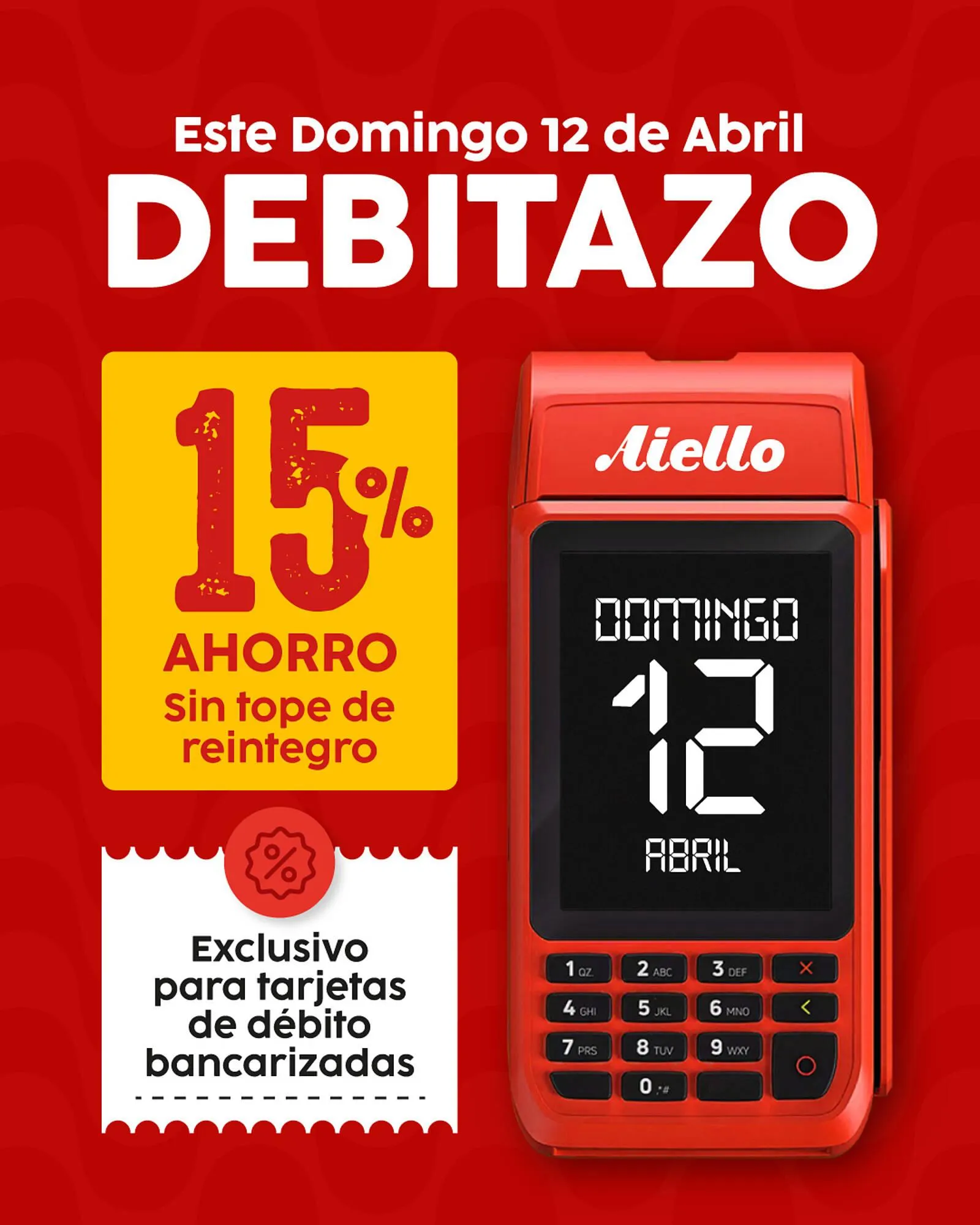 Ofertas de Catálogo Supermercados Aiello 12 de abril al 18 de abril 2026 - Página 1 del catálogo