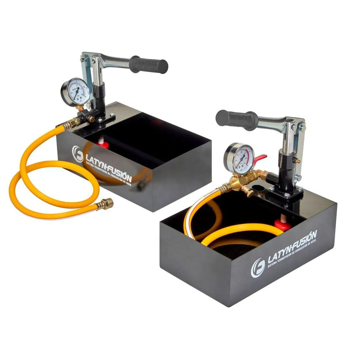 bomba manual p/prueba de presión 25 kg