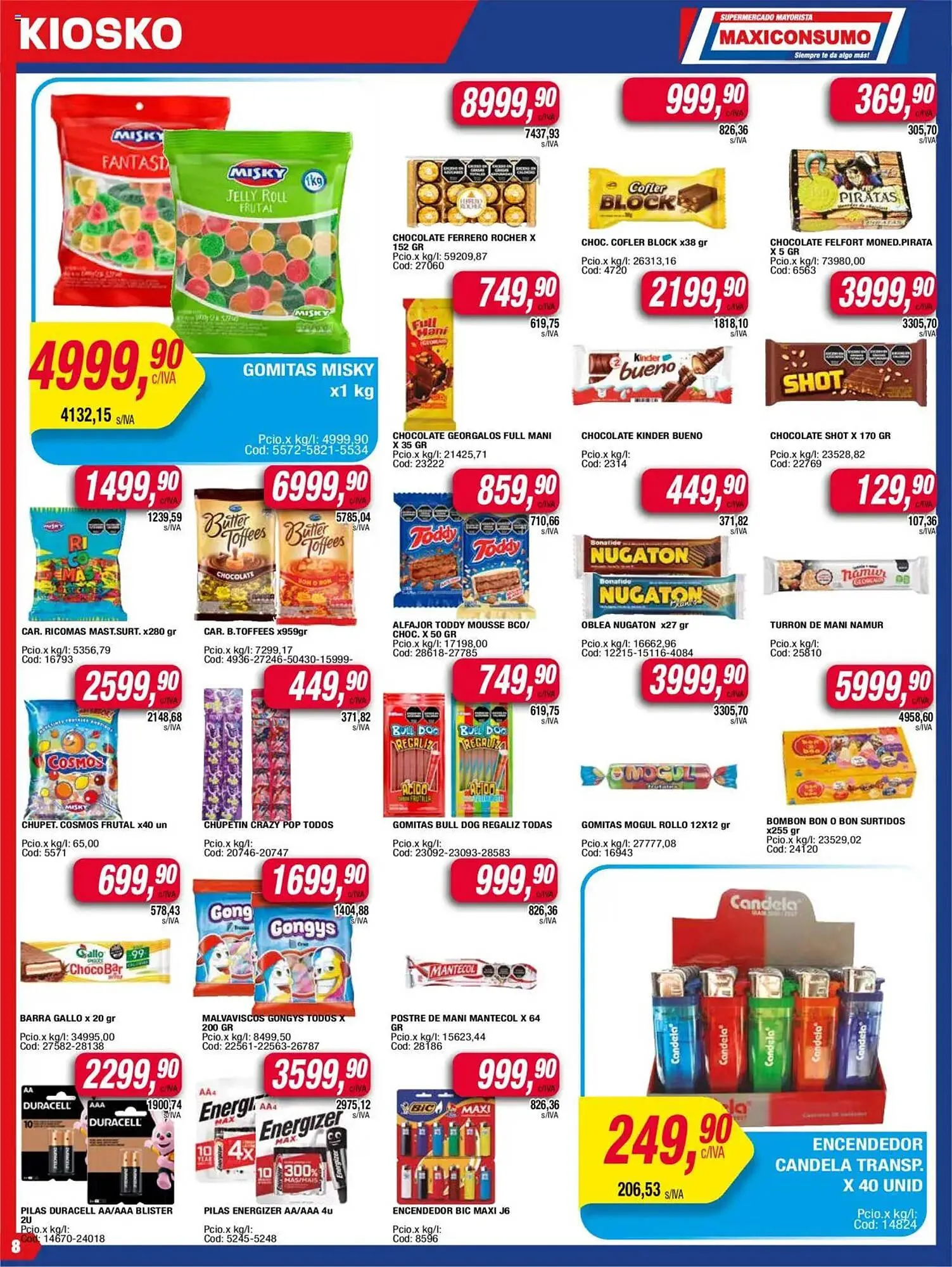 Ofertas de Catálogo Maxiconsumo 18 de agosto al 25 de agosto 2025 - Página 8 del catálogo