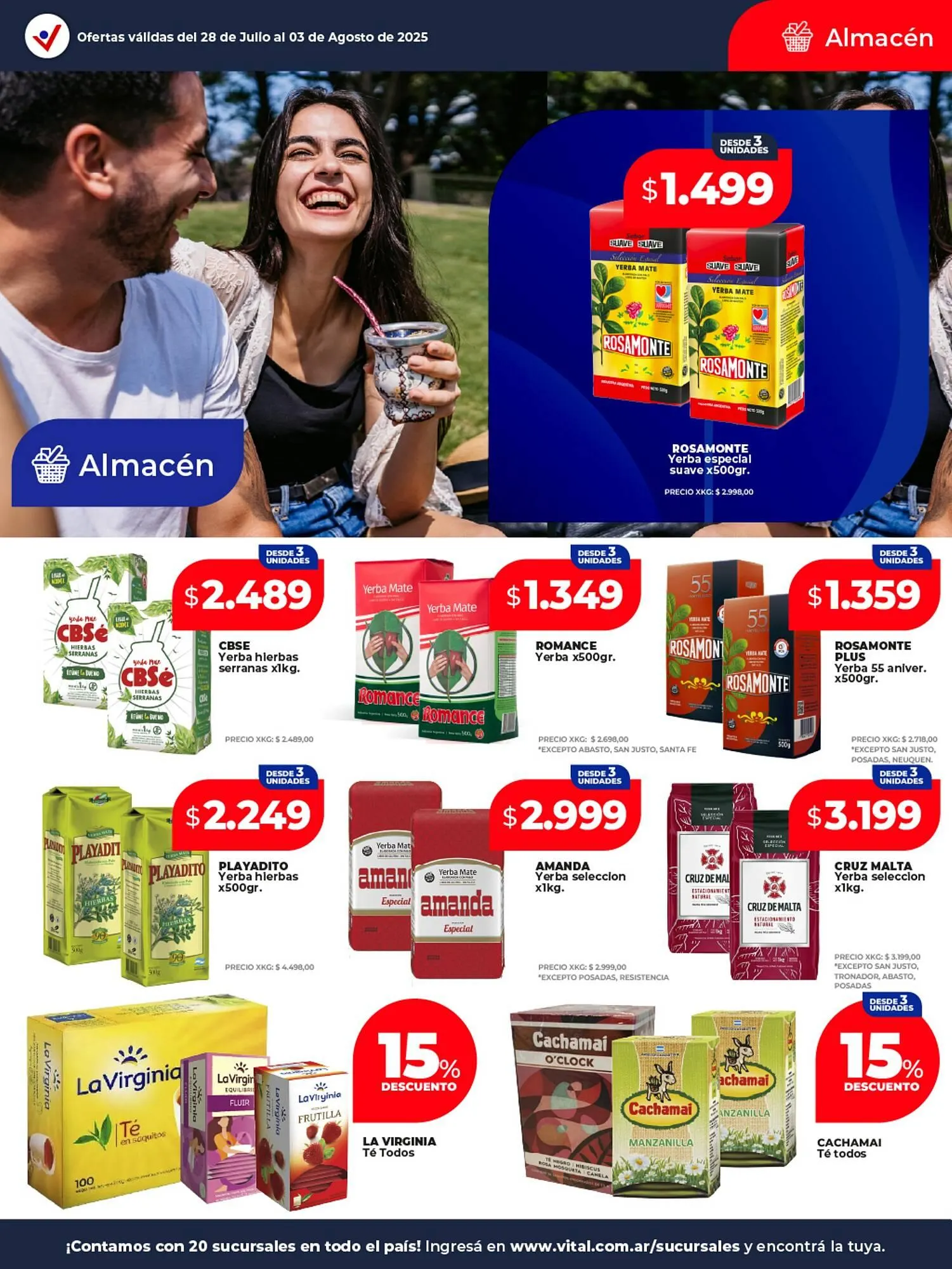 Ofertas de Catálogo Supermayorista Vital 30 de julio al 3 de agosto 2025 - Página 16 del catálogo