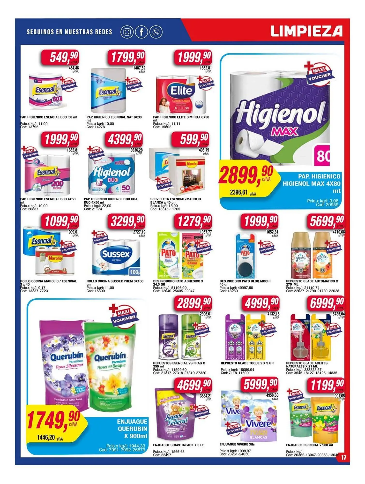 Ofertas de Catálogo Maxiconsumo 3 de junio al 8 de junio 2025 - Página 17 del catálogo