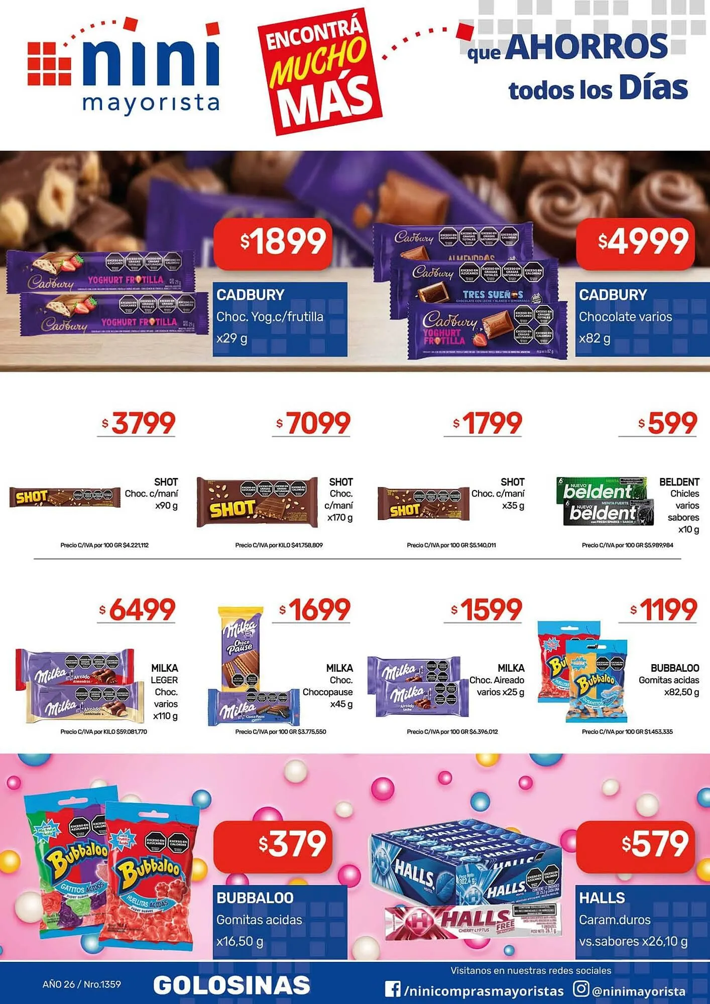 Ofertas de Catálogo Nini Mayorista 12 de mayo al 17 de mayo 2026 - Página 34 del catálogo
