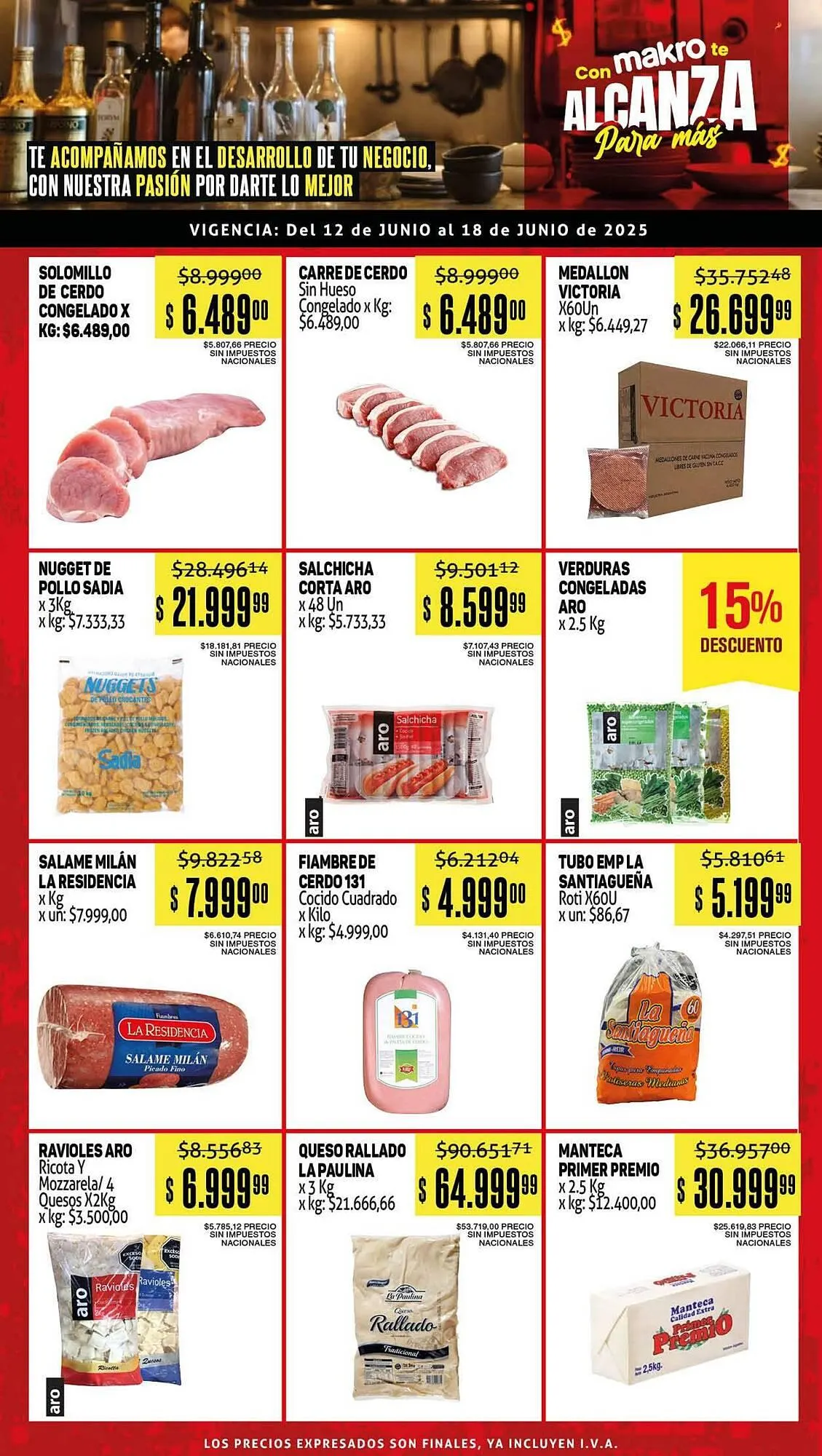 Ofertas de Catálogo Makro 12 de junio al 18 de junio 2025 - Página 1 del catálogo