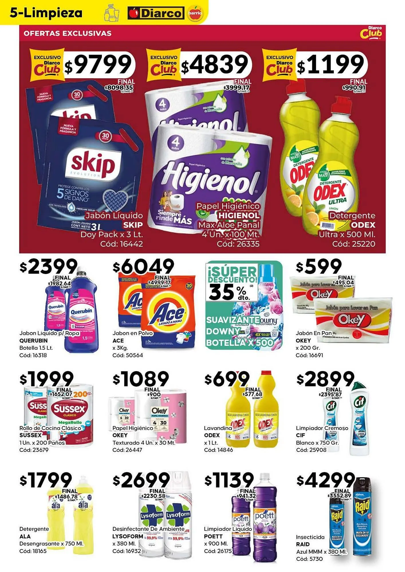 Ofertas de Catálogo Diarco 5 de mayo al 13 de mayo 2025 - Página 5 del catálogo