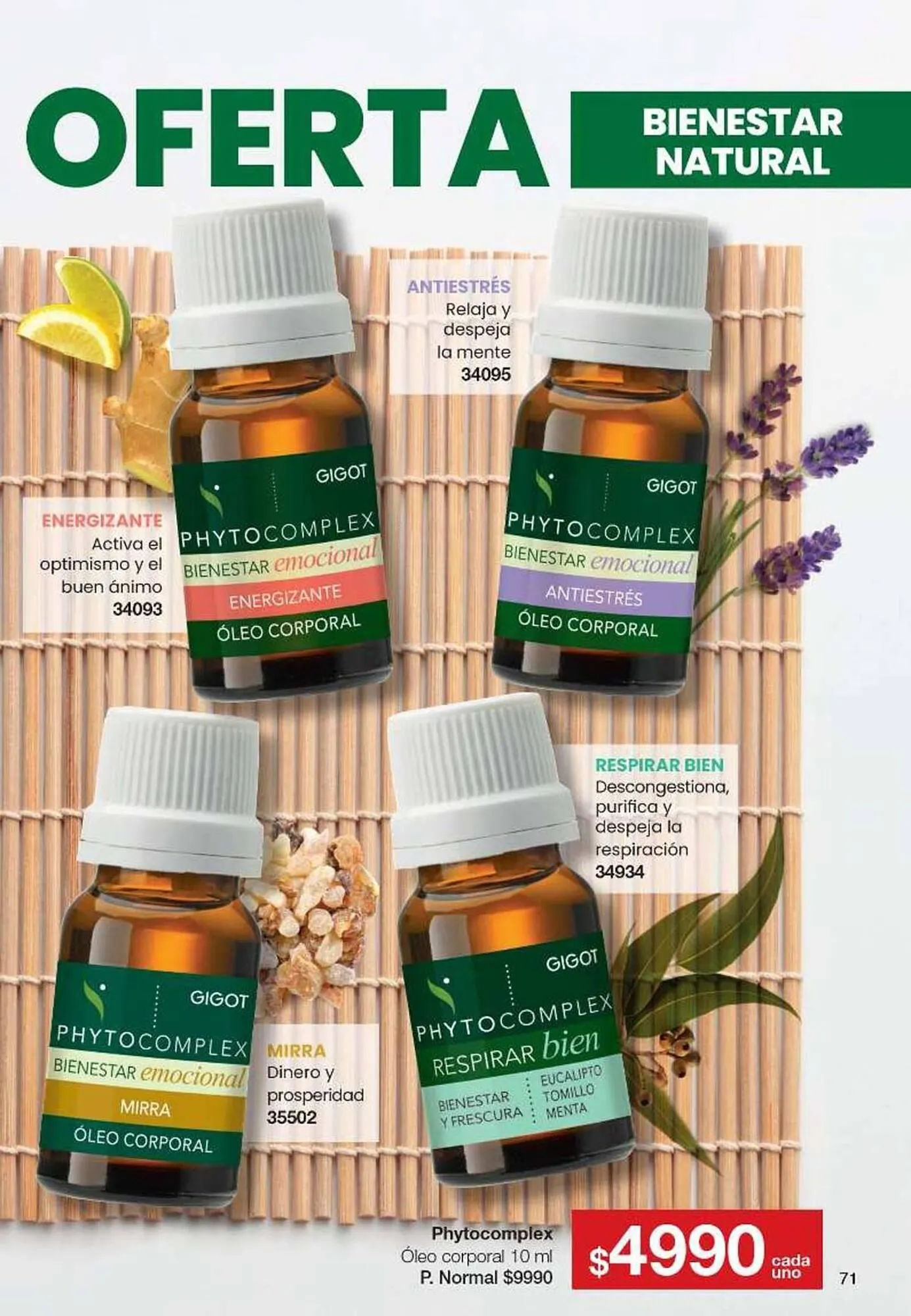 Ofertas de Catálogo Gigot 24 de marzo al 30 de marzo 2025 - Página 71 del catálogo