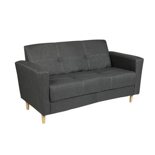 Sillón ADM Chenille Rúsitco Gris 2 Cuerpos 84x167 cm