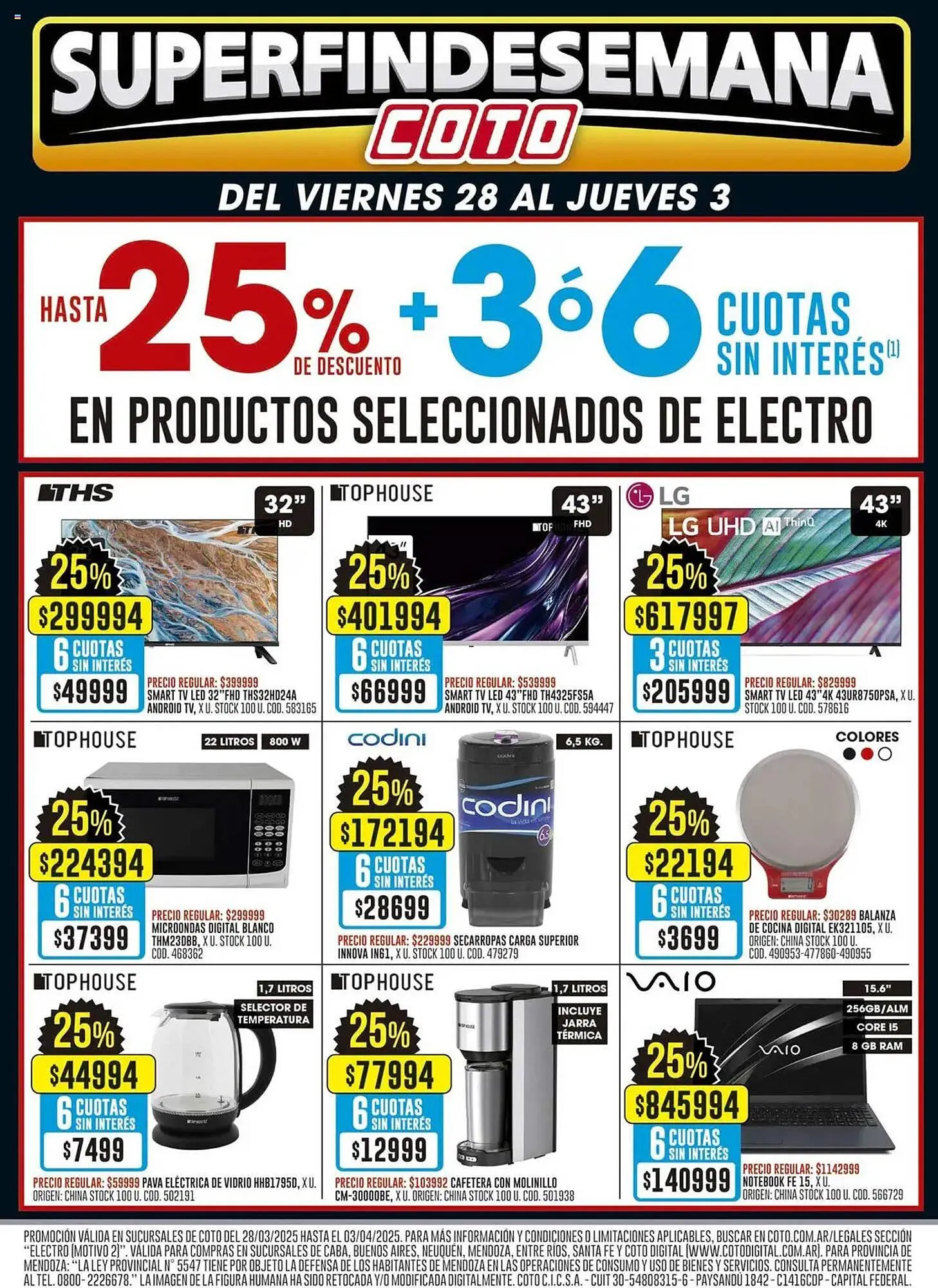 Ofertas de Catálogo Coto 28 de marzo al 3 de abril 2025 - Página 2 del catálogo