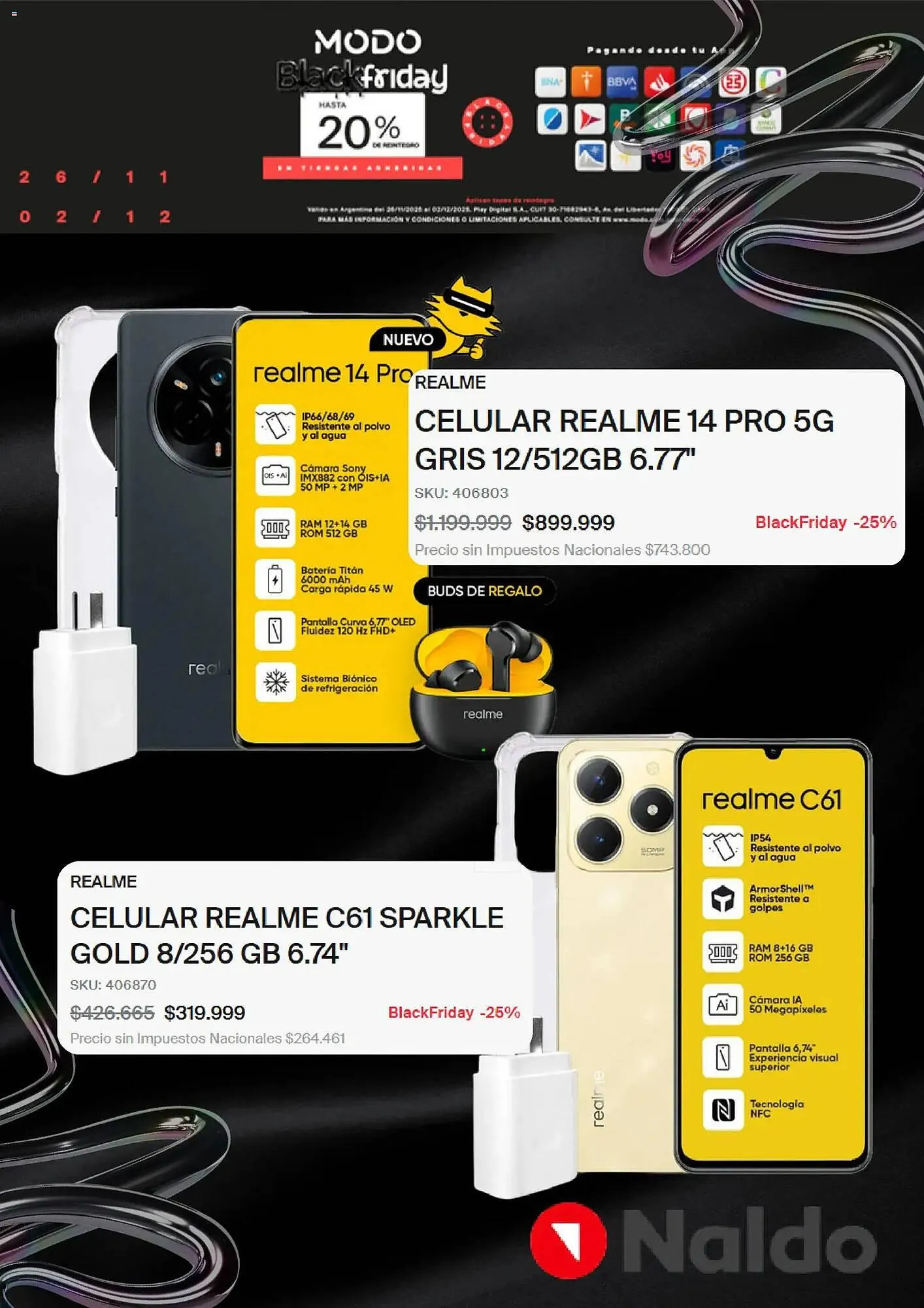 Ofertas de Catálogo Naldo Lombardi 26 de noviembre al 3 de diciembre 2025 - Página 2 del catálogo