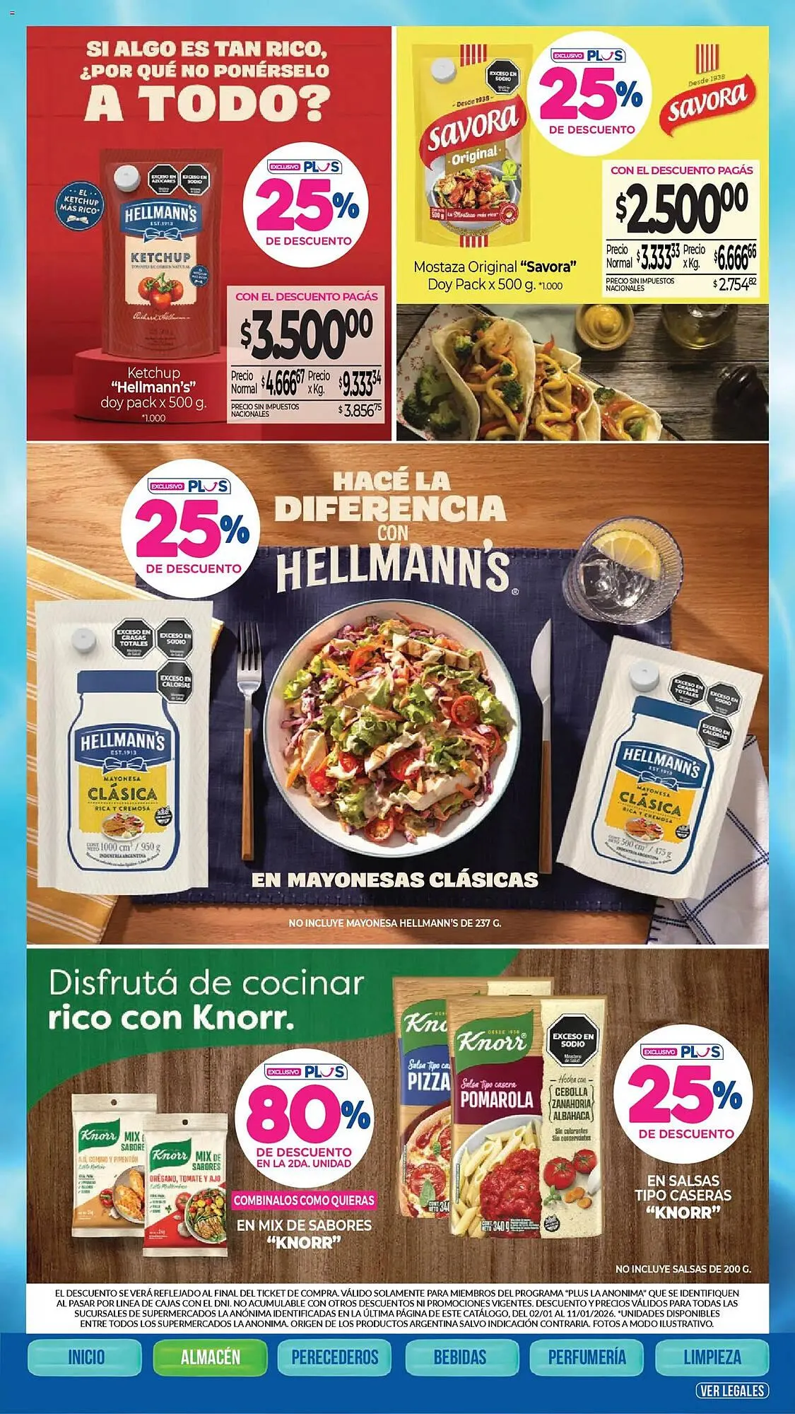 Ofertas de Catálogo La Anonima 2 de enero al 11 de enero 2026 - Página 3 del catálogo