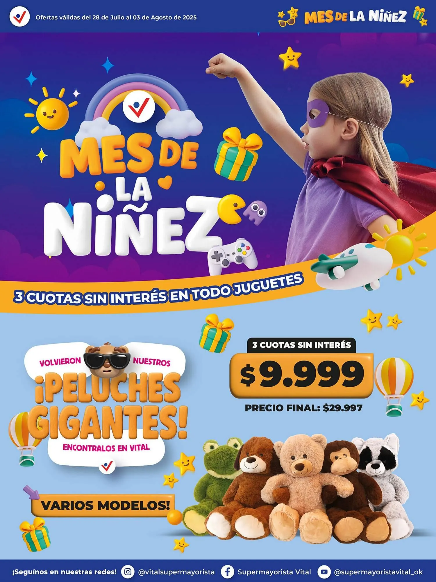 Ofertas de Catálogo Supermayorista Vital 28 de julio al 3 de agosto 2025 - Página 1 del catálogo