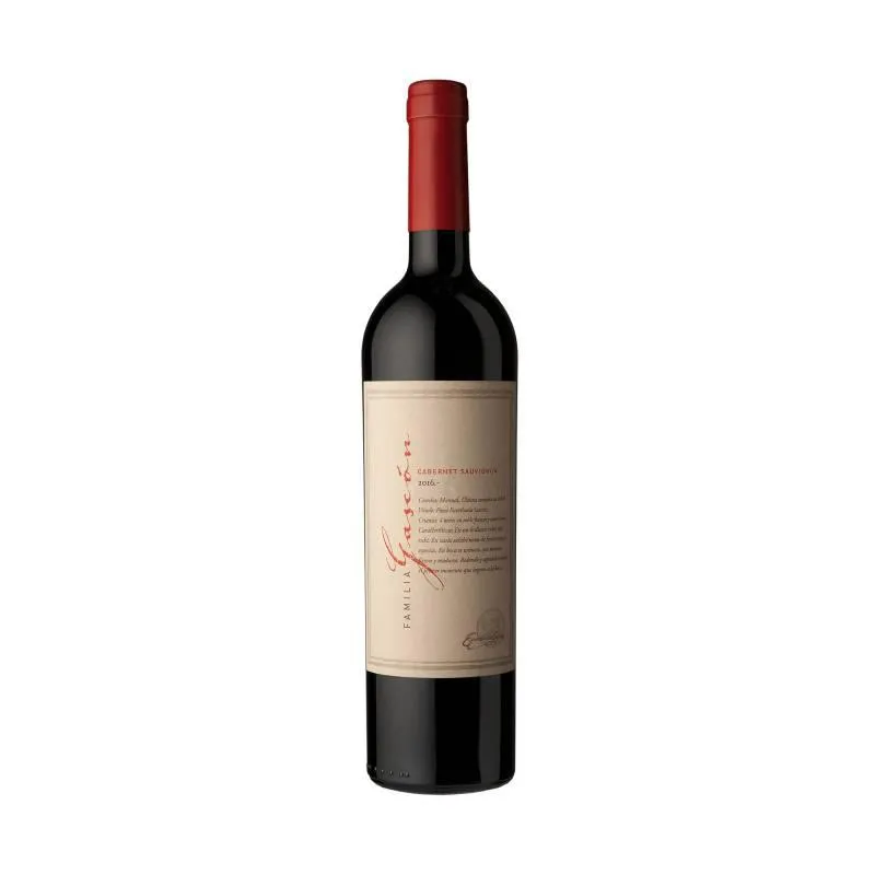 Vino Tinto Cabernet Sauvignon Familia Gascón x 750 cc.