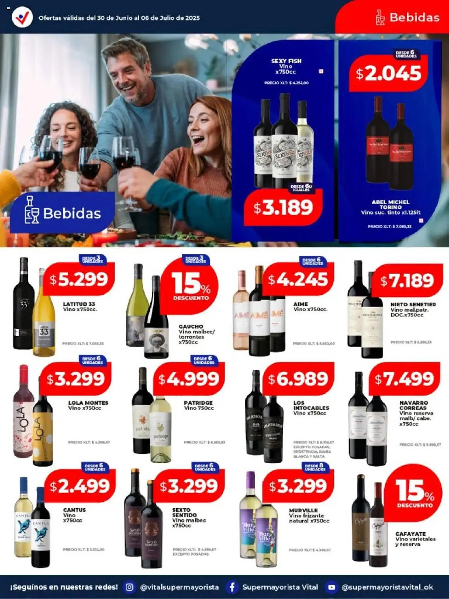 Ofertas de Catálogo Supermayorista Vital 30 de junio al 7 de julio 2025 - Página 10 del catálogo