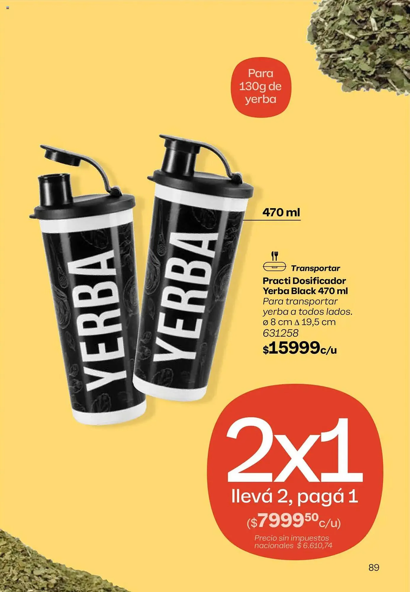 Ofertas de Catálogo Tupperware 9 de julio al 23 de julio 2025 - Página 90 del catálogo