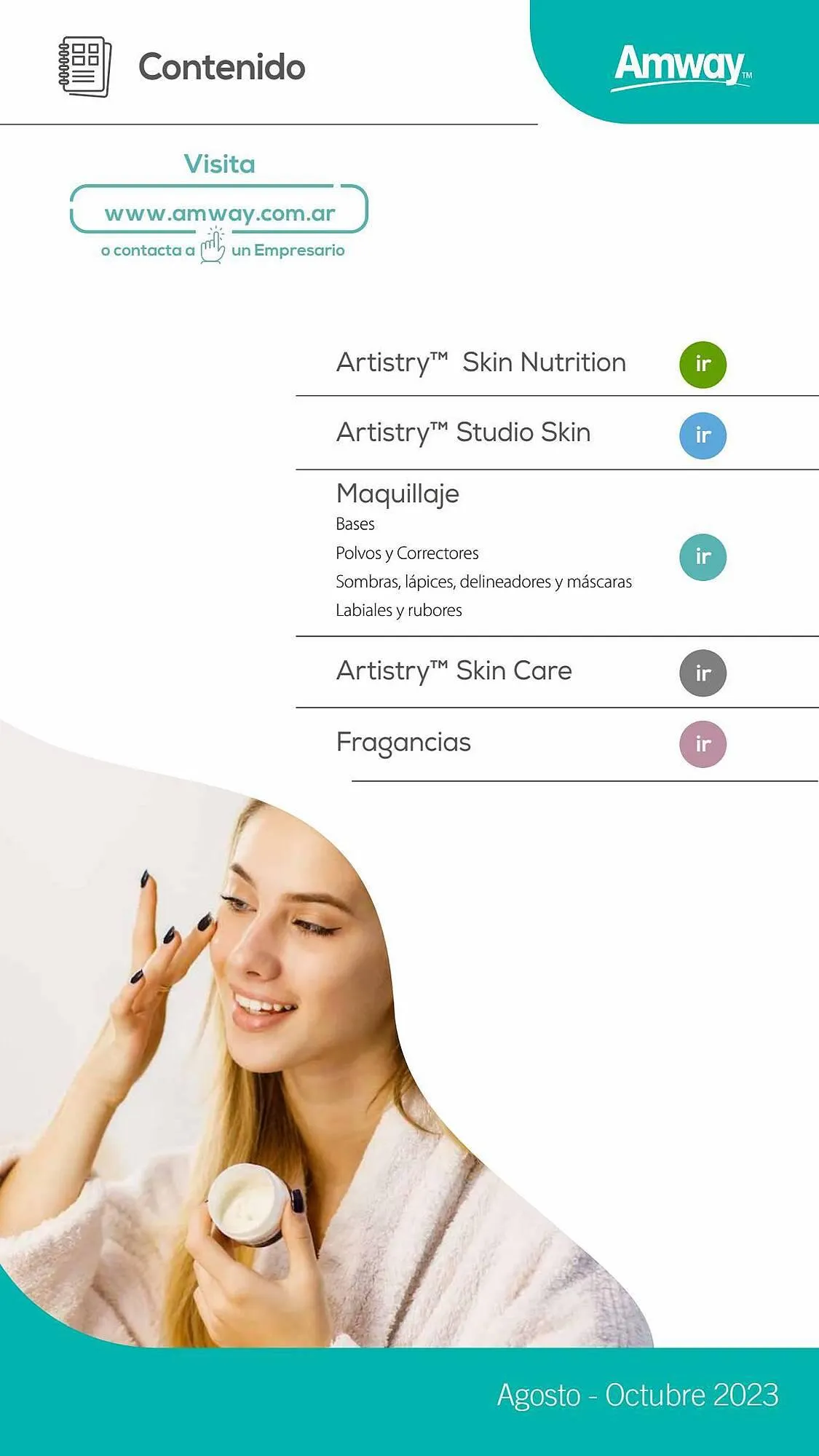 Ofertas de Catálogo Amway 1 de agosto al 31 de octubre 2023 - Página 2 del catálogo