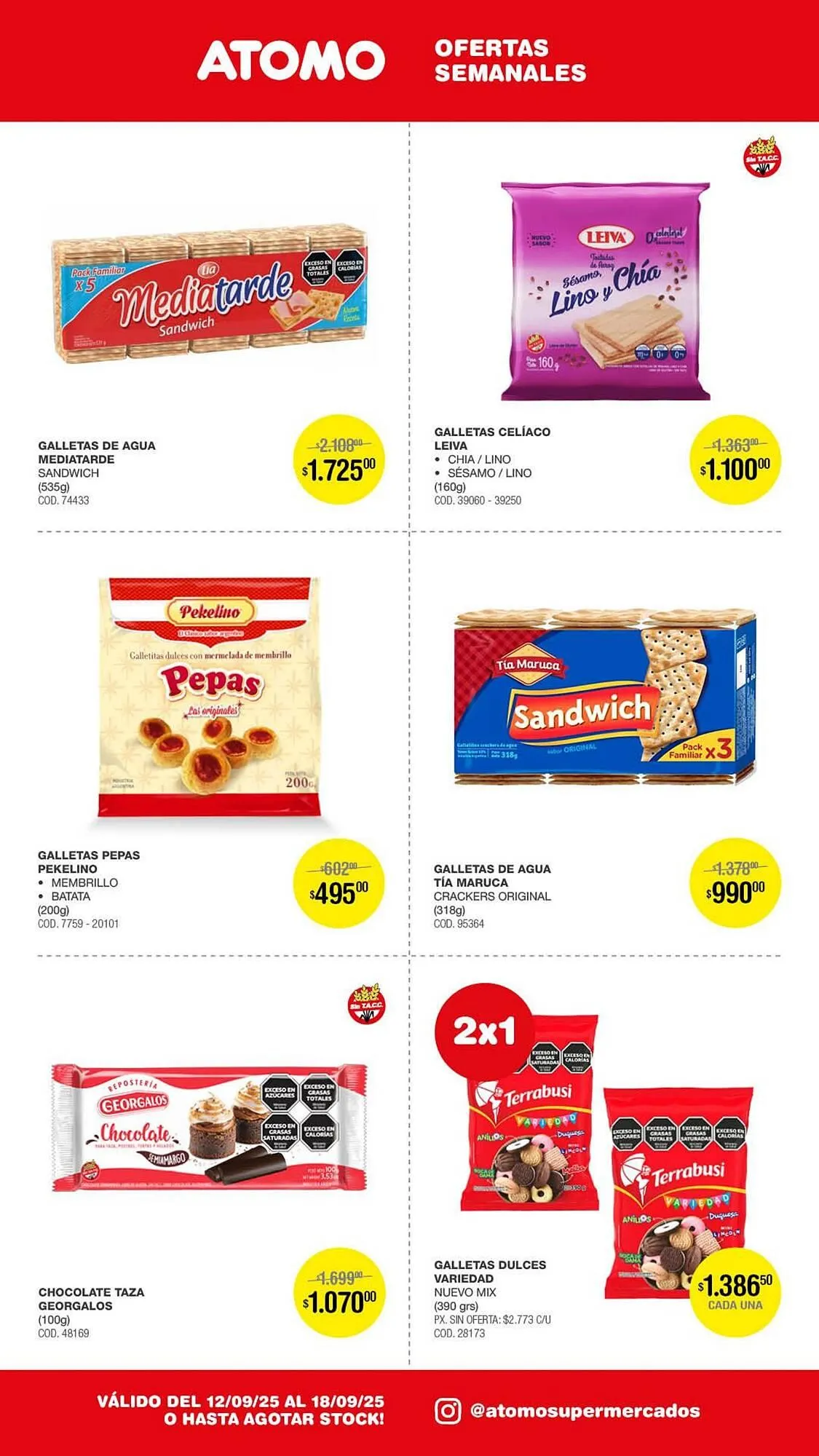 Ofertas de Catálogo Atomo Conviene 12 de septiembre al 20 de septiembre 2025 - Página 2 del catálogo