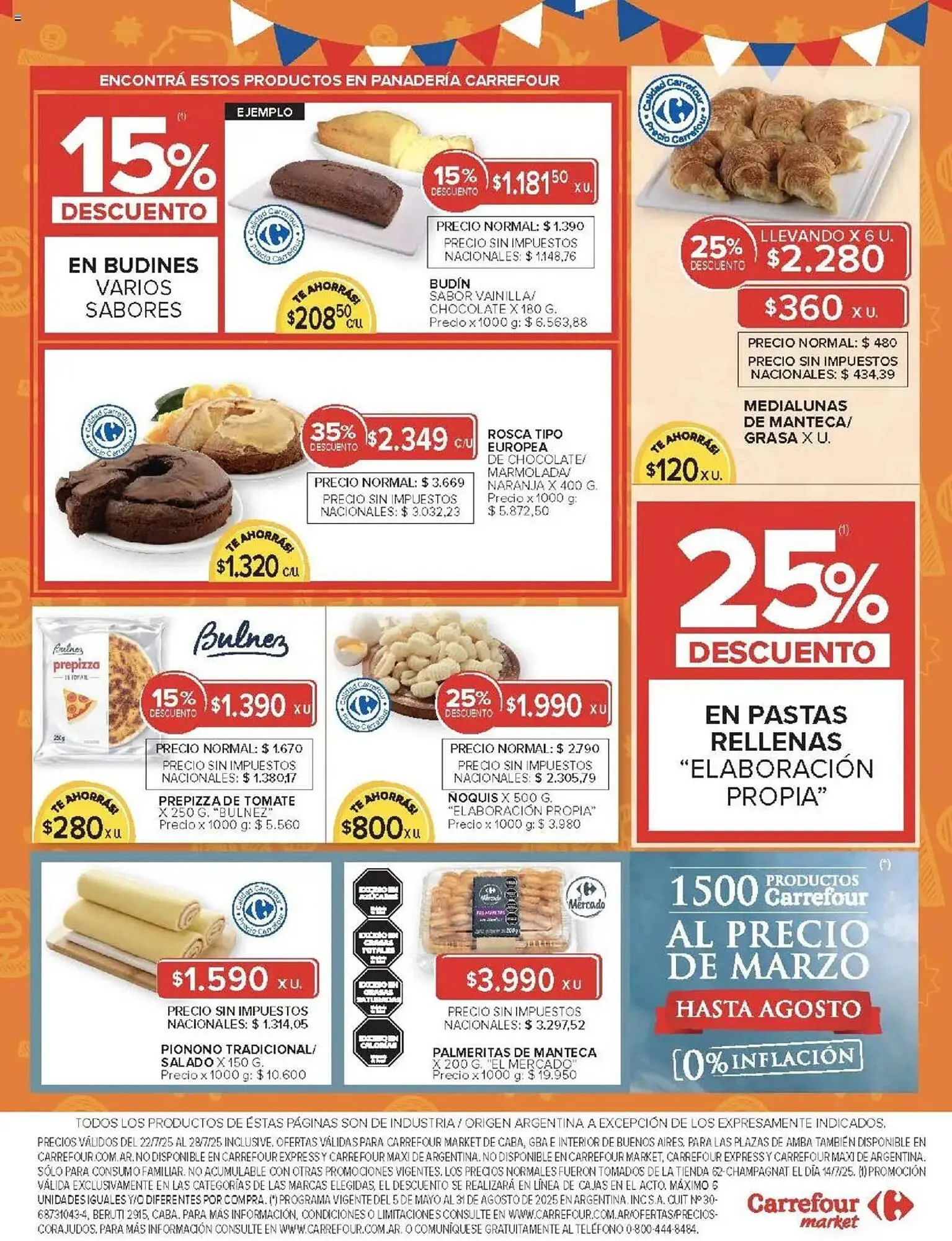 Ofertas de Catálogo Carrefour Market 22 de julio al 28 de julio 2025 - Página 5 del catálogo