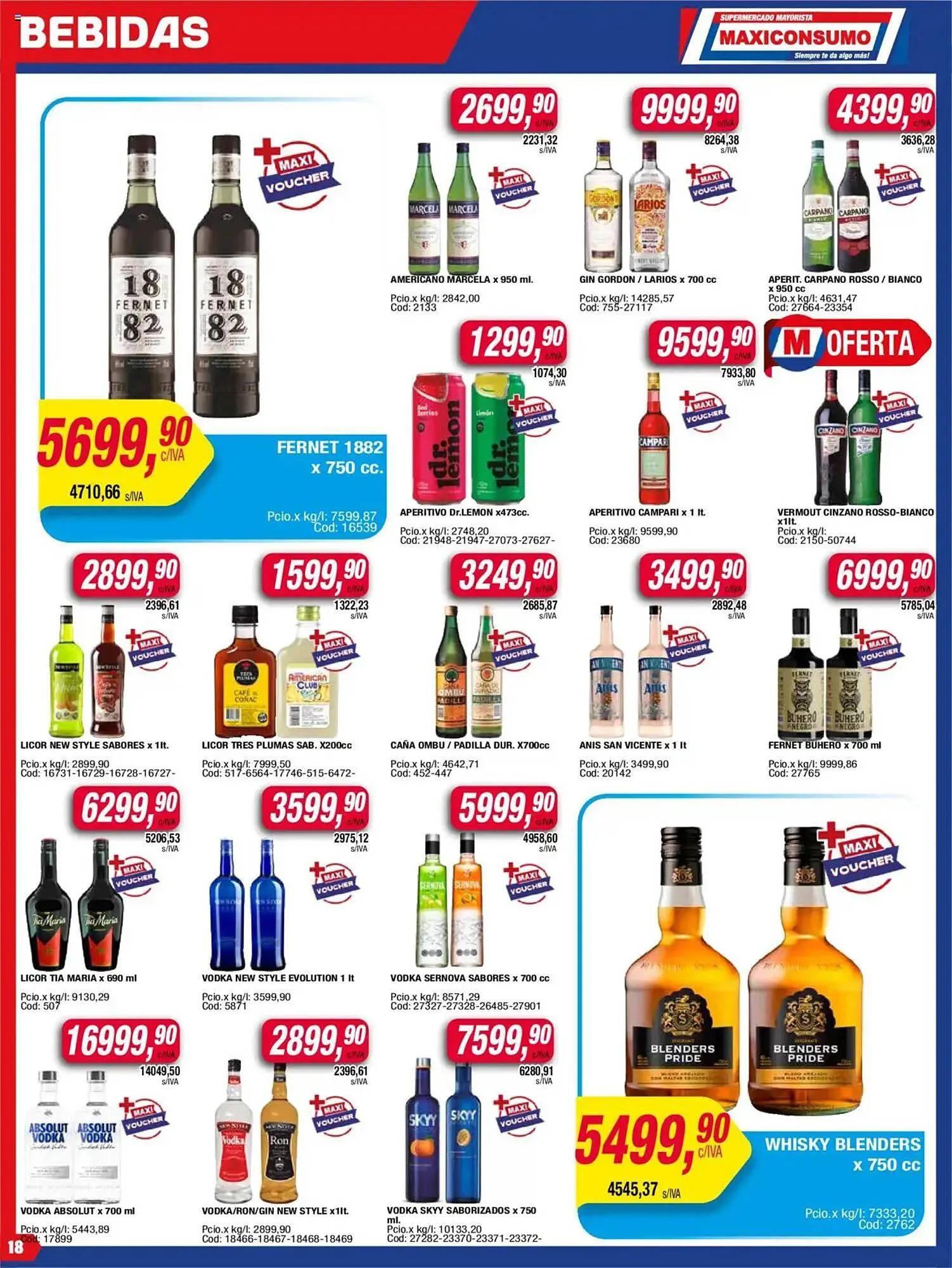 Ofertas de Catálogo Maxiconsumo 18 de agosto al 25 de agosto 2025 - Página 18 del catálogo